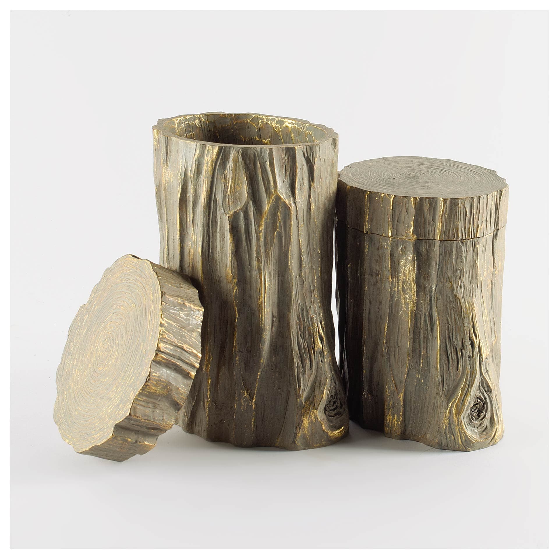 Willow I (Small) 5L x 6W Brown Stump Storage Box — product photograph