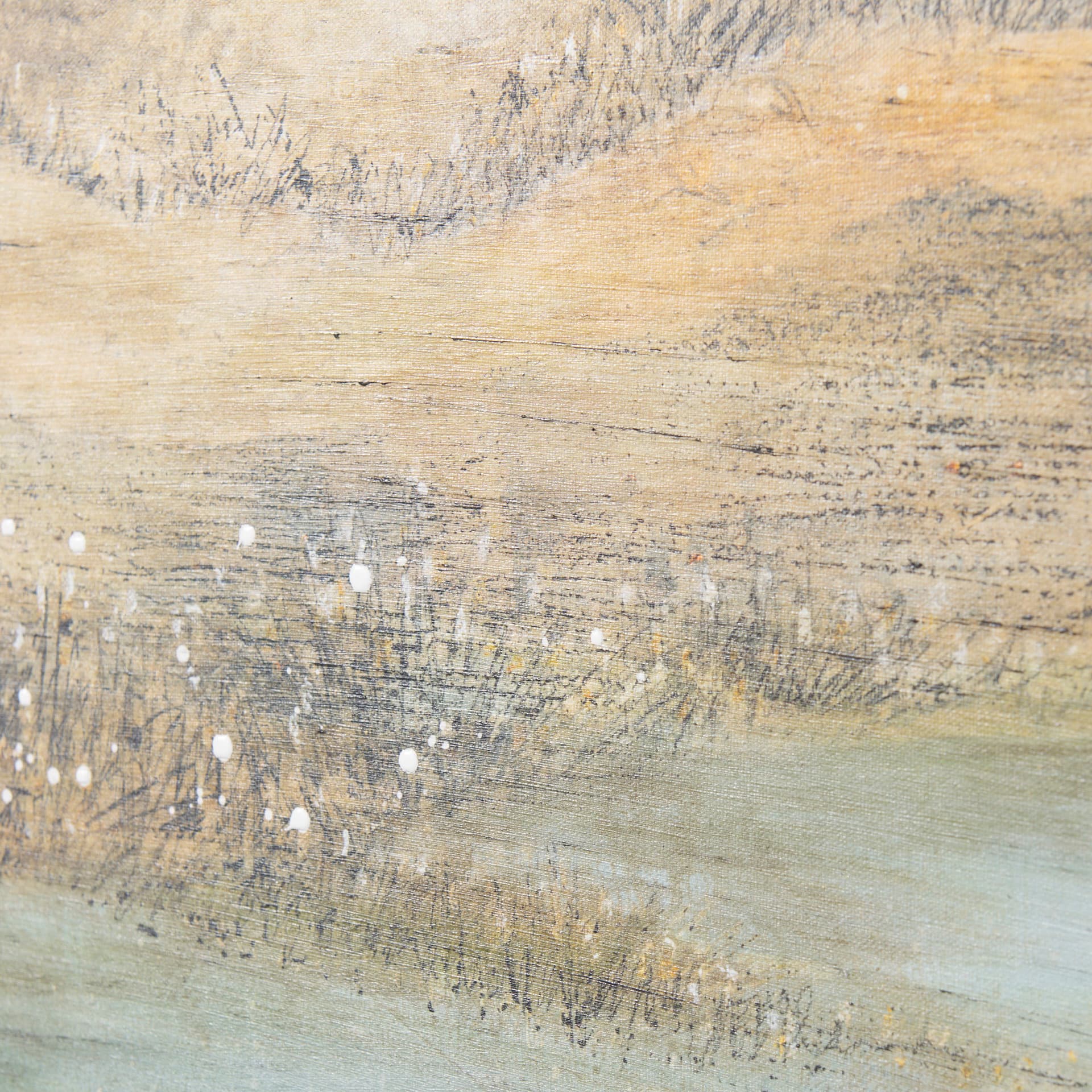 Daily Fly Over by Julie Devine a Canvas Print — product photograph