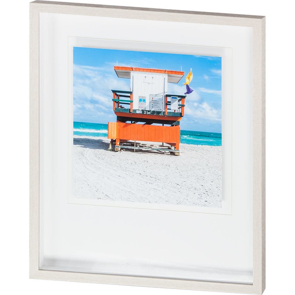 Miami Beach I by Richard Silver a Framed Photo Art Print Matted under Glass — product photograph
