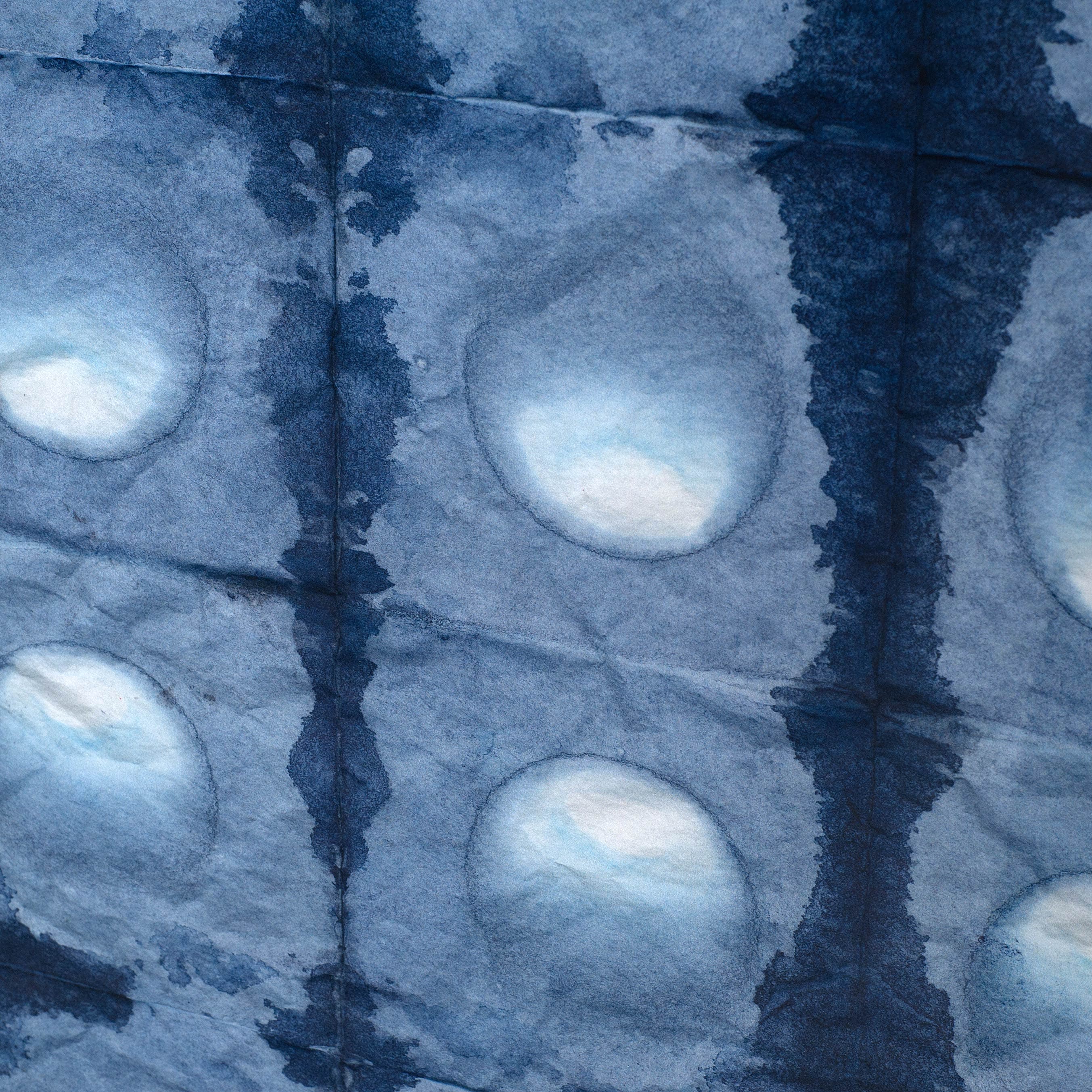 Shibori I by Chariklia Zarris a Framed Art Print Matted under Glass — product photograph