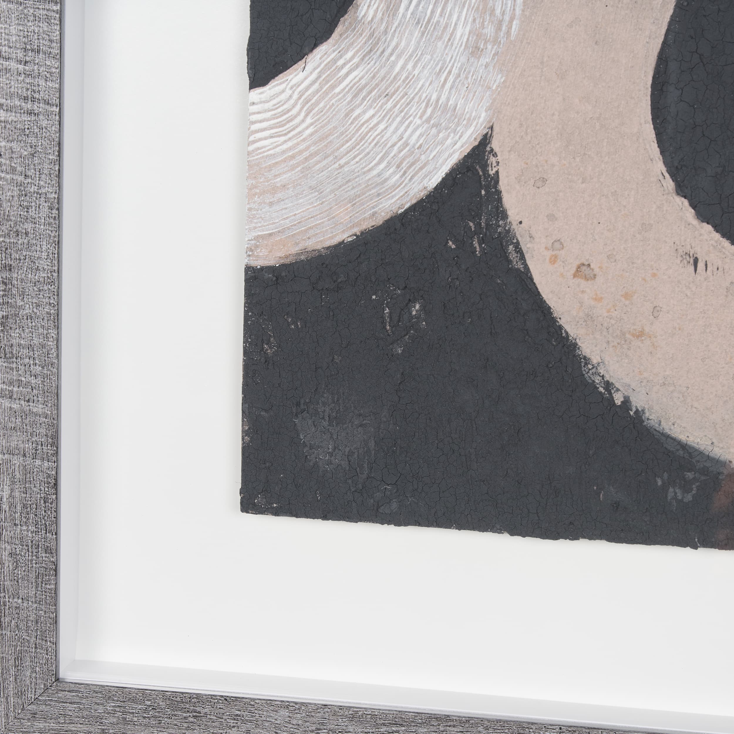 Continuous Intention II by Studio M a handmade Original Framed Artwork under Glass — product photograph