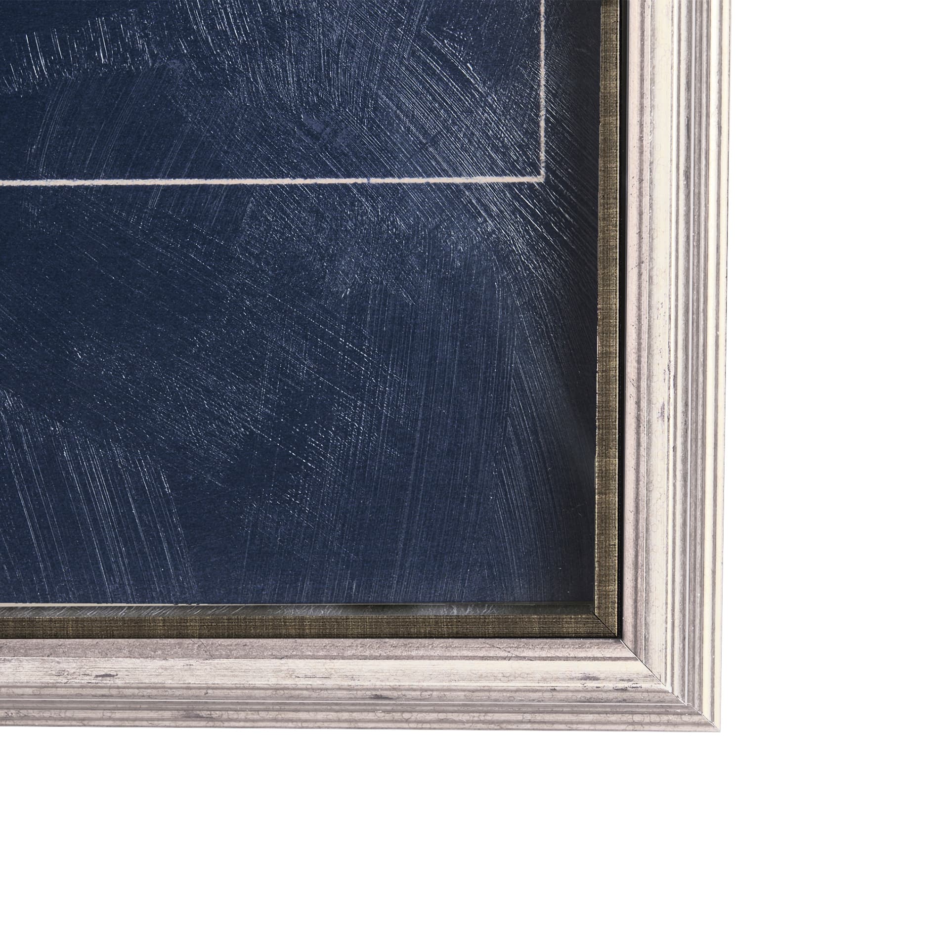 MENU II by Mercana Studio a Hand Embellished Textured Framed Art Print Matted under Glass — product photograph