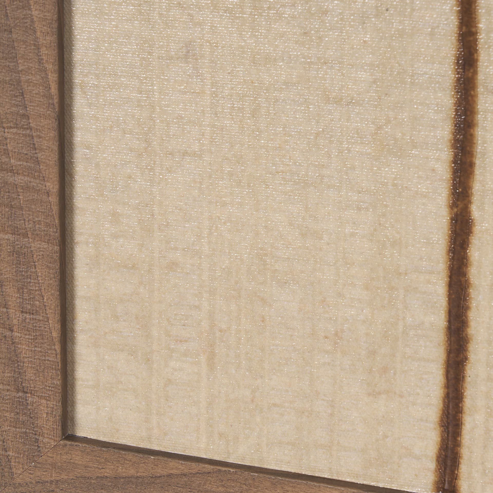 Spark II (Tan) by Mercana Studio a Hand Embellished Textured Framed Art Print — product photograph