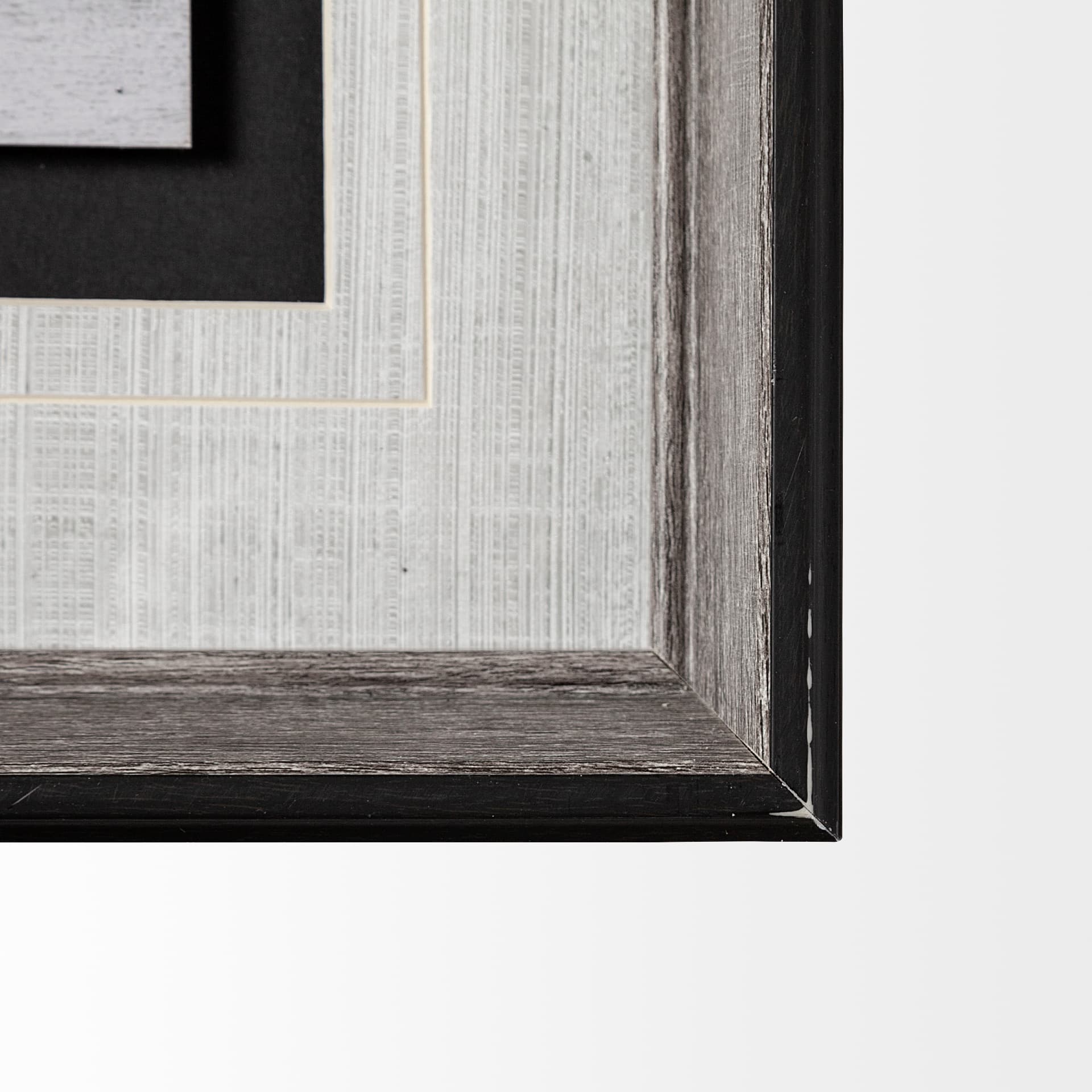 Animal Bill of Sales I Gray Wood Mercana Studio Hand Embellished Framed Art Print Matted under Glass — product photograph