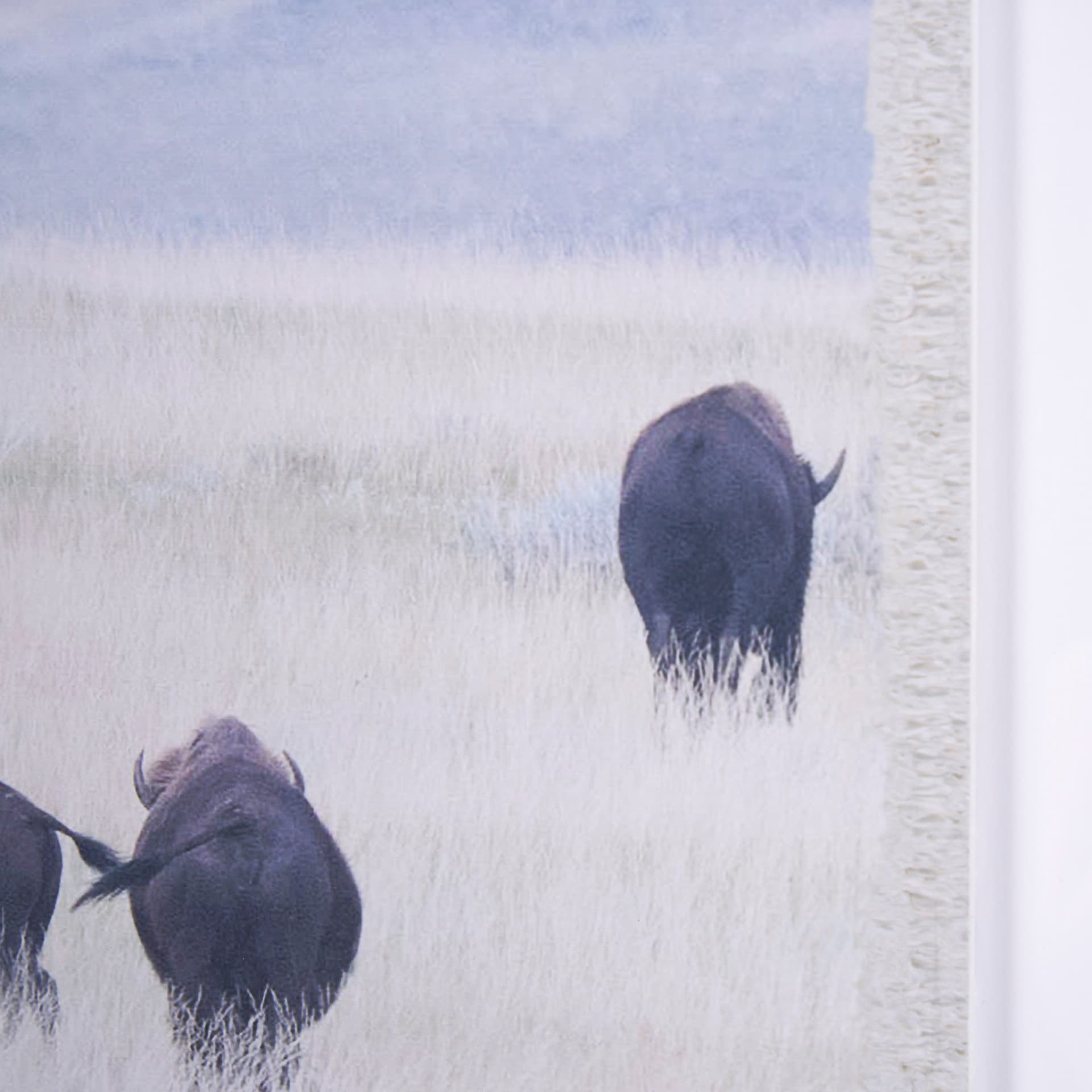 Grazing Herd (Set of 2) by Chad Mackay a Framed Photo Art Print Matted under Glass — product photograph