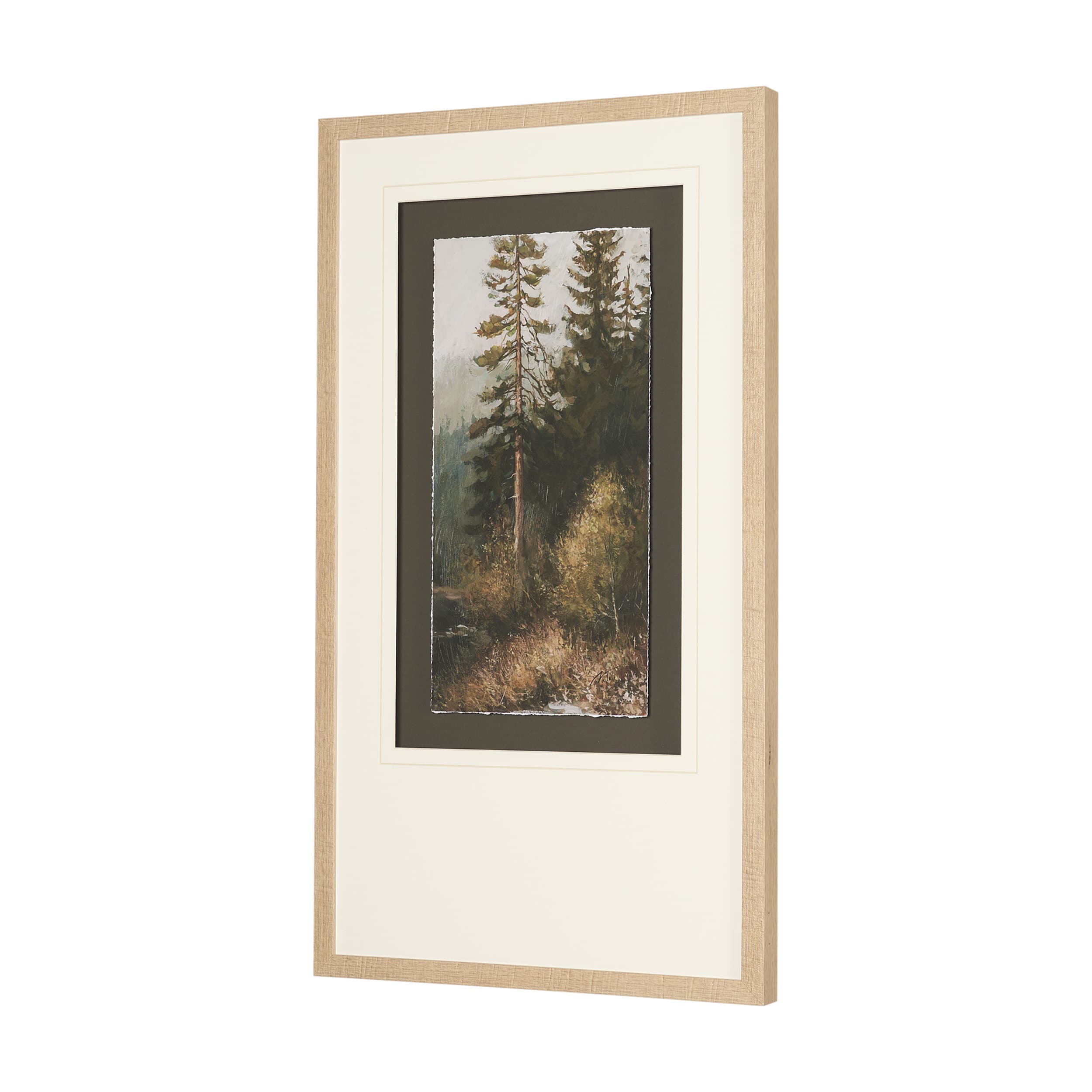 Heart of the Forest III by Mercana Studio Textured Framed Artwork Matted under Glass — product photograph