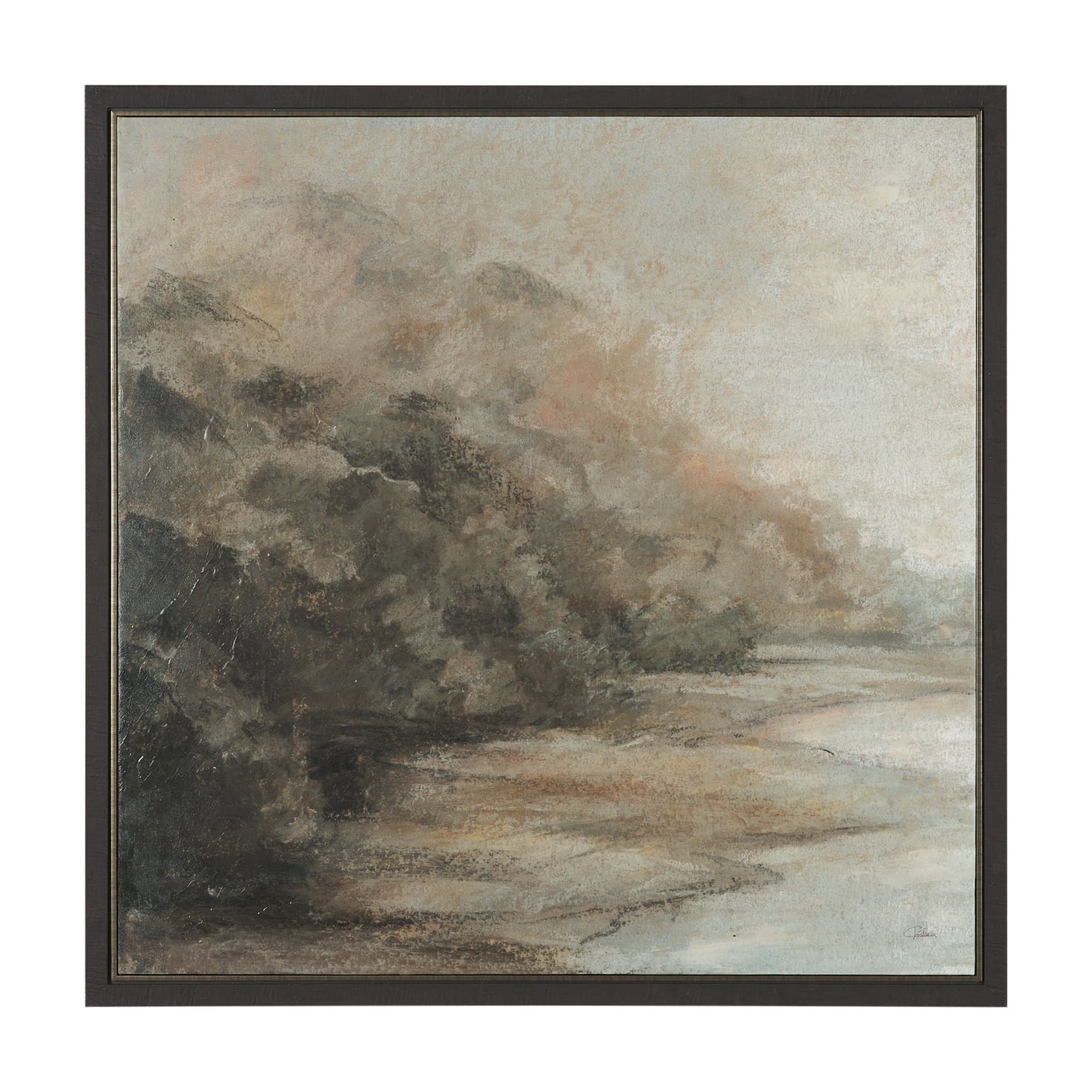 Forest Edge I by Mercana Studio Hand-Embellished Textured Framed Canvas Artwork — product photograph