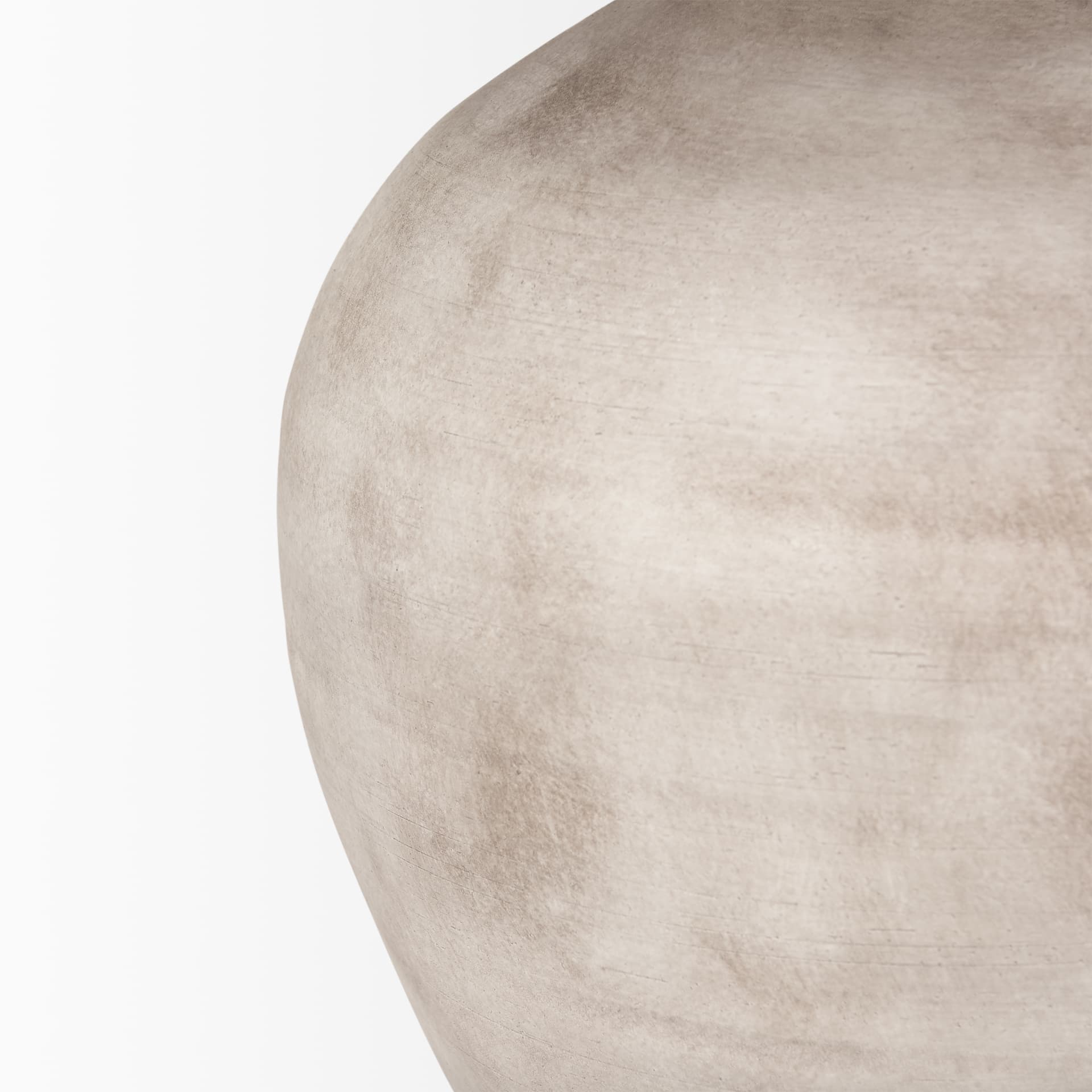 Marvin Taupe Ceramic Table Lamp — product photograph
