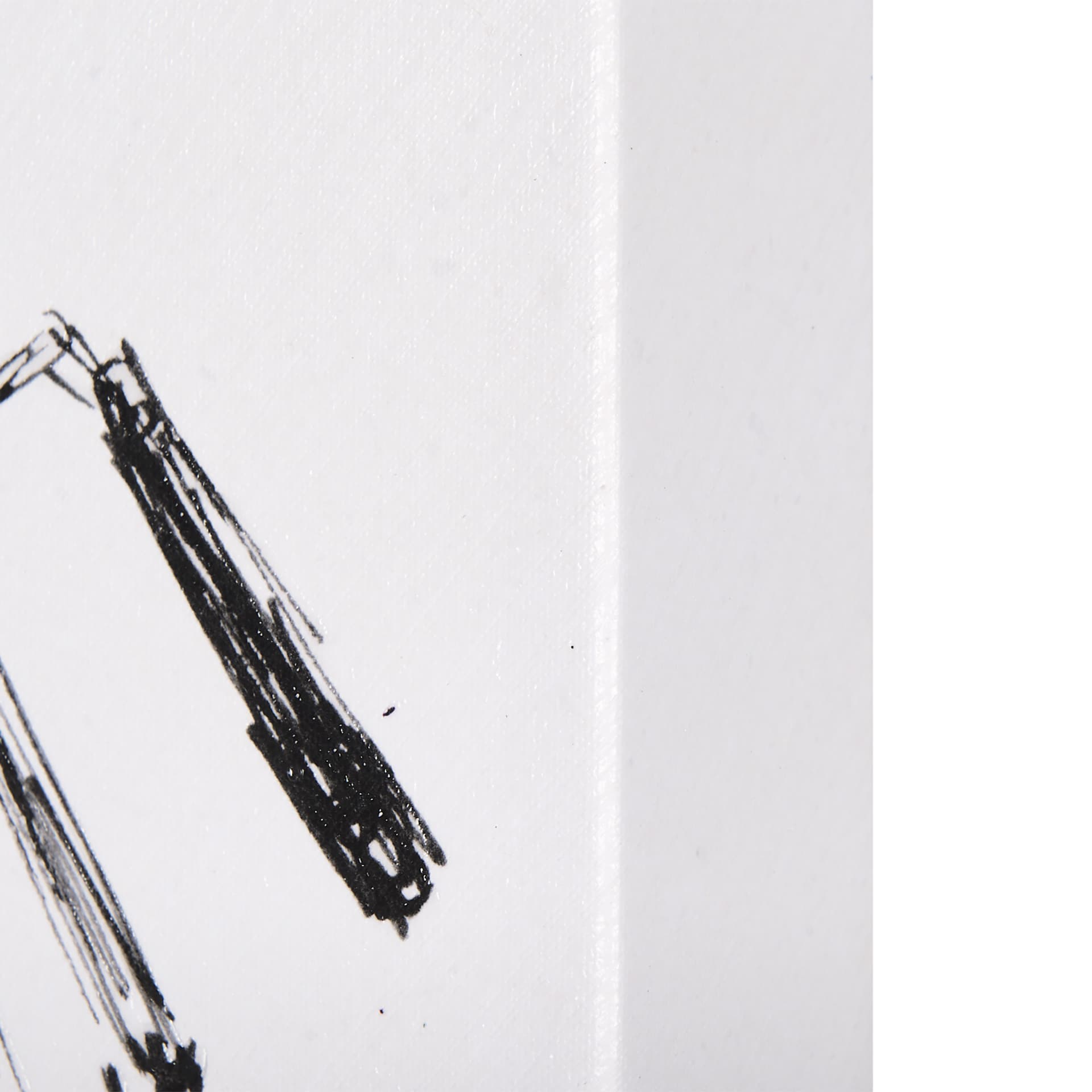 Gooseneck Kettle by Mercana Studio a Hand Embellished Textured Canvas — product photograph