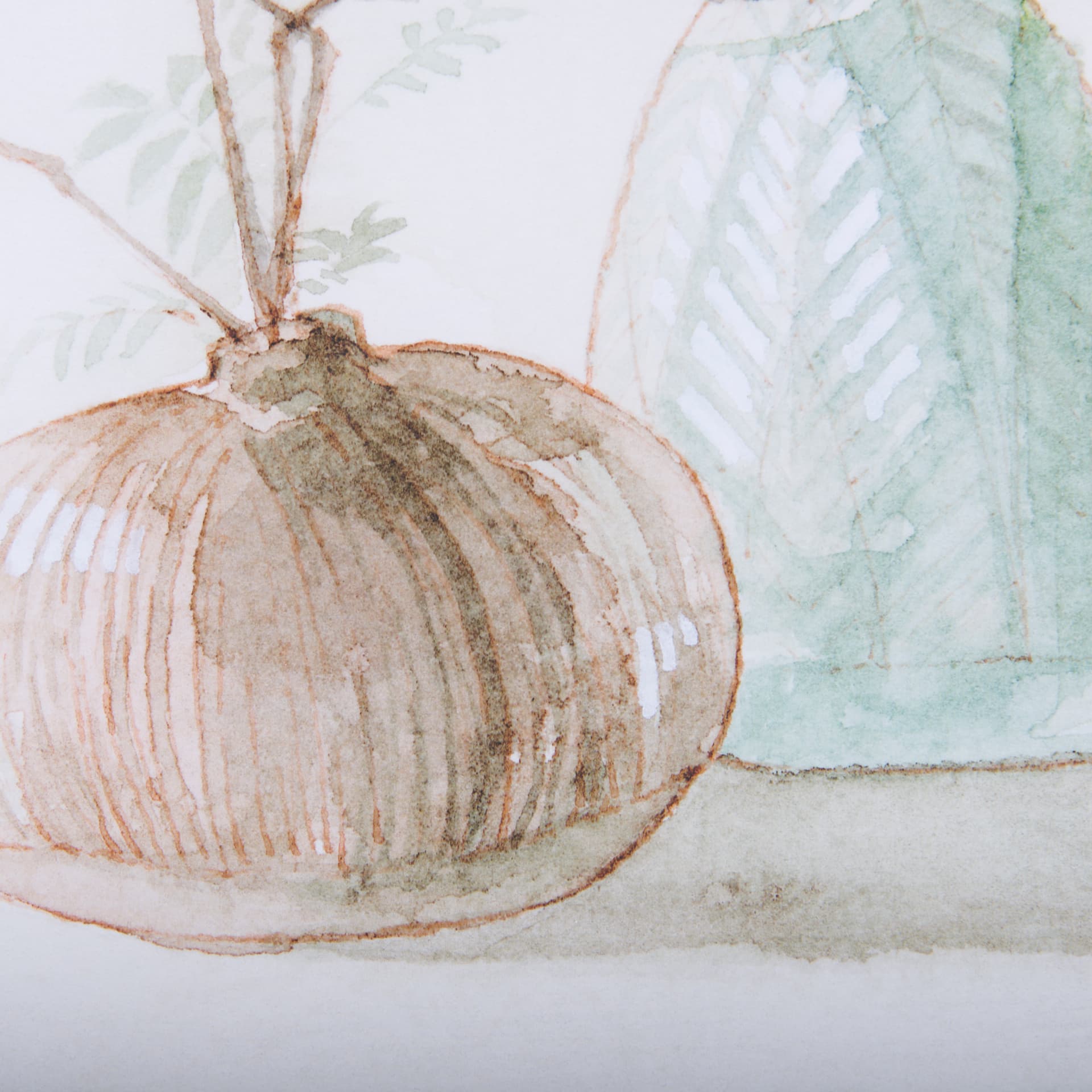 Boho BranchesI by Mercana Studio a Hand Embellished Textured Framed Art Print Matted under Glass — product photograph