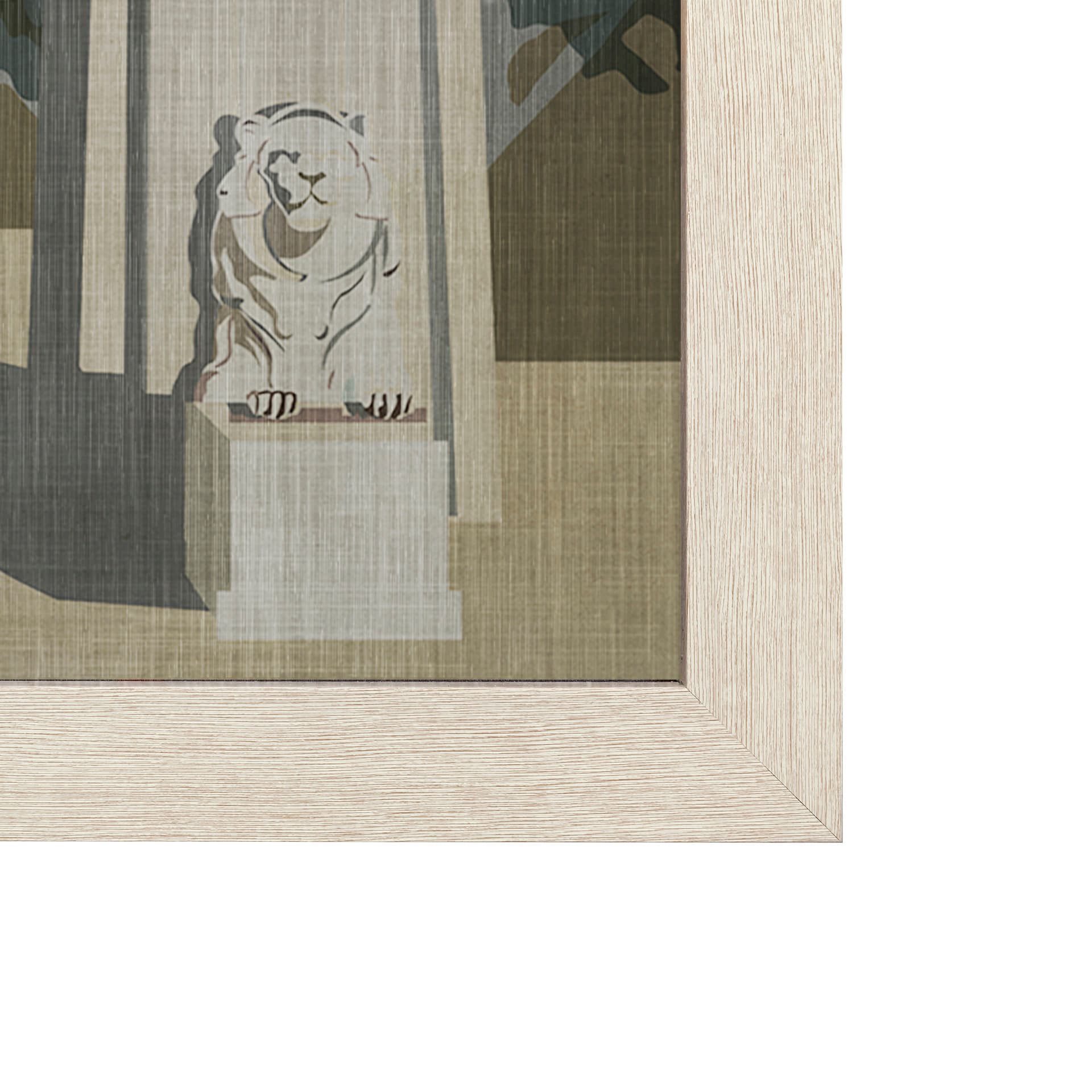 Vancouver Go Canada (L) by Mercana Studio a Hand Embellished Decograph Framed Art Print — product photograph