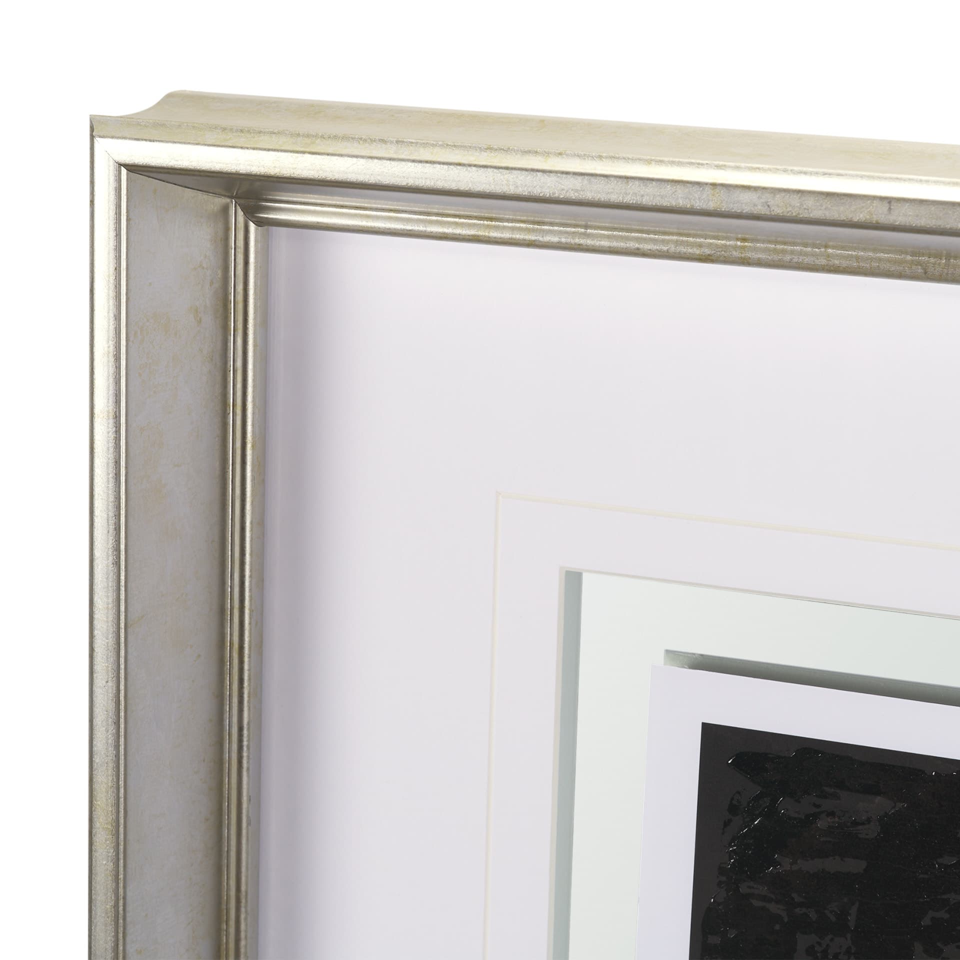 Andromedae I by Melody D a Hand Embellished Textured Framed Art Print Matted under Glass — product photograph