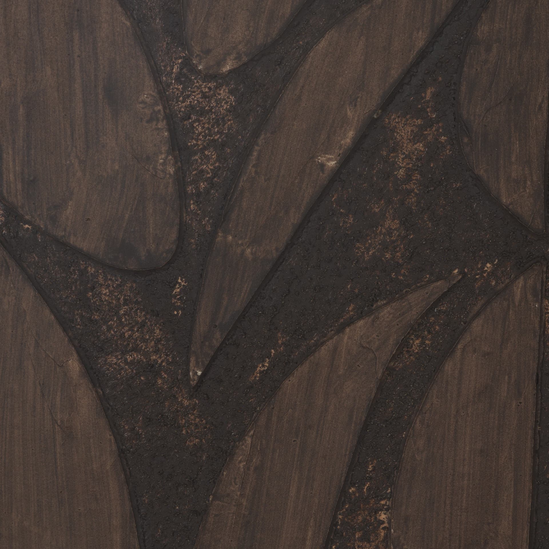 Silt II by Mercana Studio Handmade Original Framed Artwork Matted under Glass — product photograph
