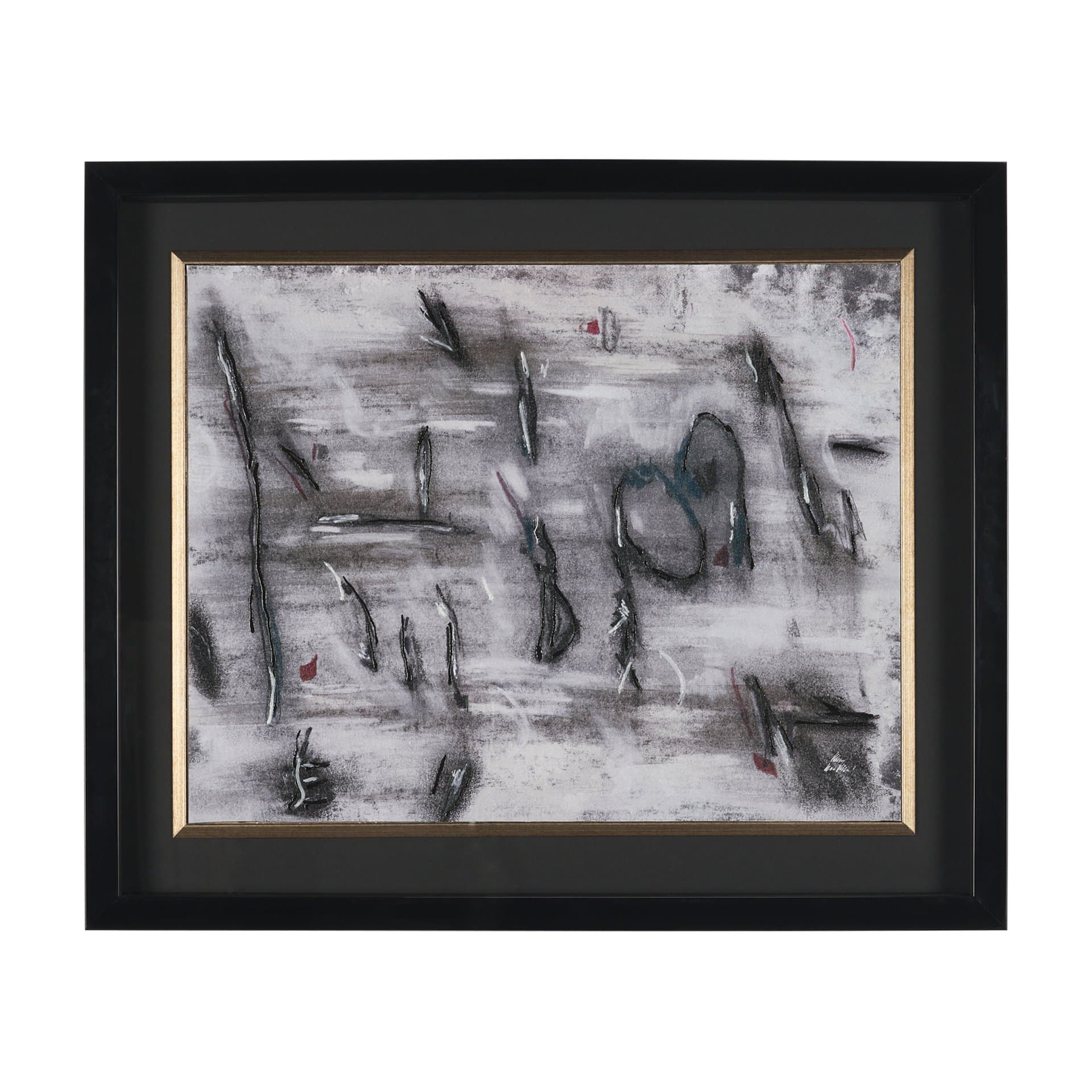 Free Style by Chad Warren a Hand Embellished Framed Print under Glass — product photograph