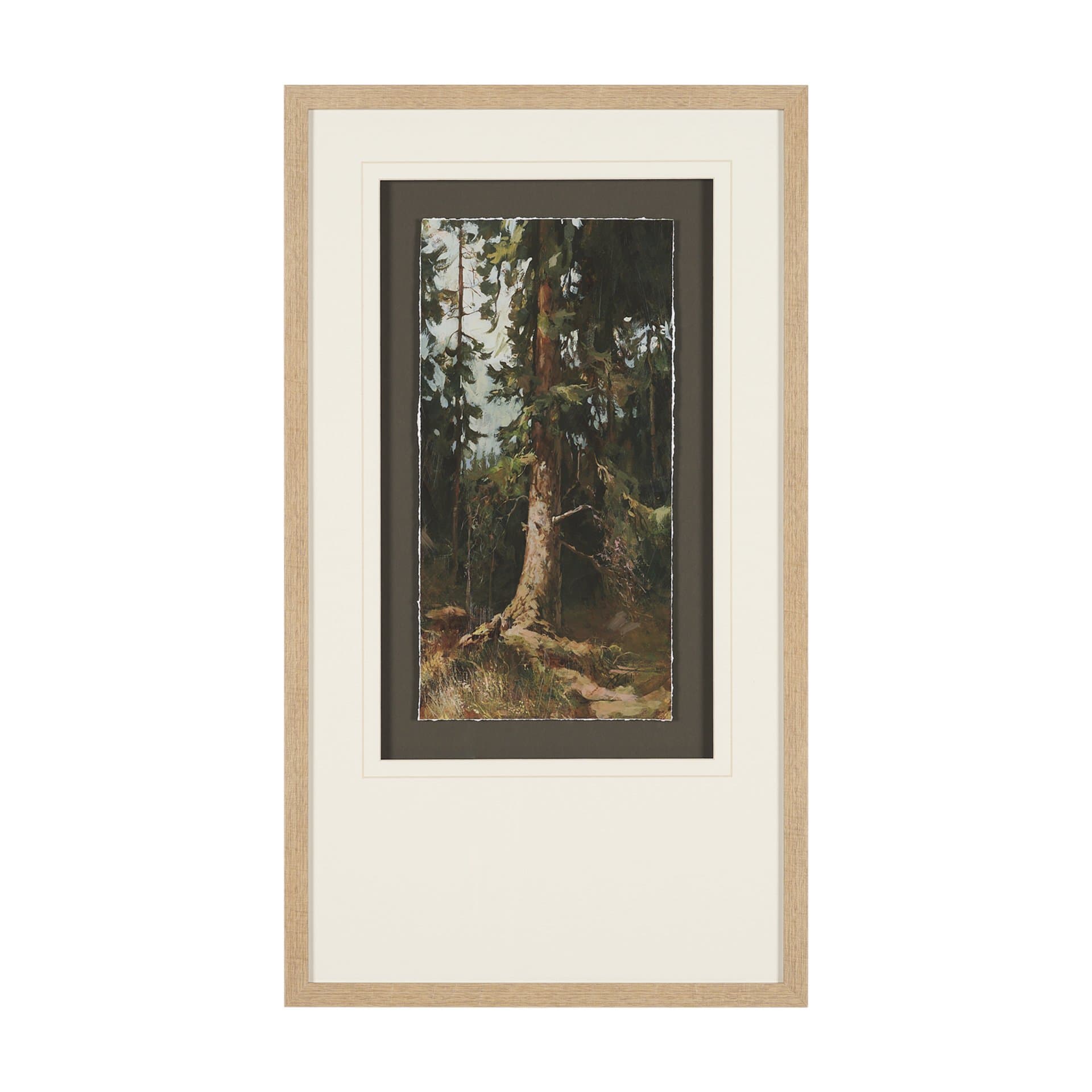 Heart of the Forest IV by Mercana Studio Textured Framed Artwork Matted under Glass — product photograph