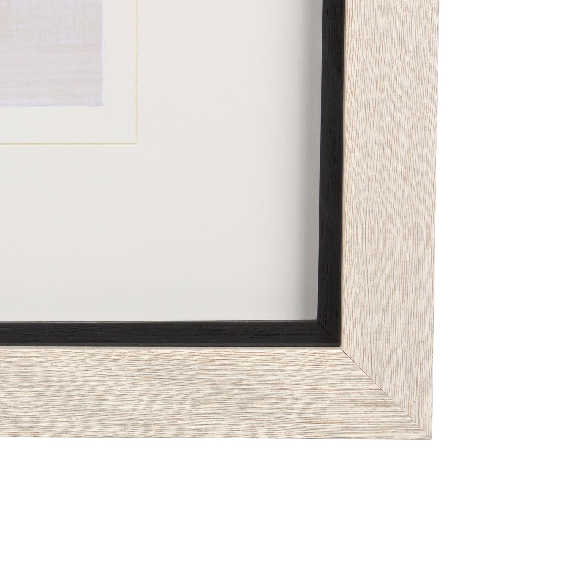 Meadow flowers II by Mercana Studio a Hand Embellished Textured Framed Art Print Matted under Glass — product photograph