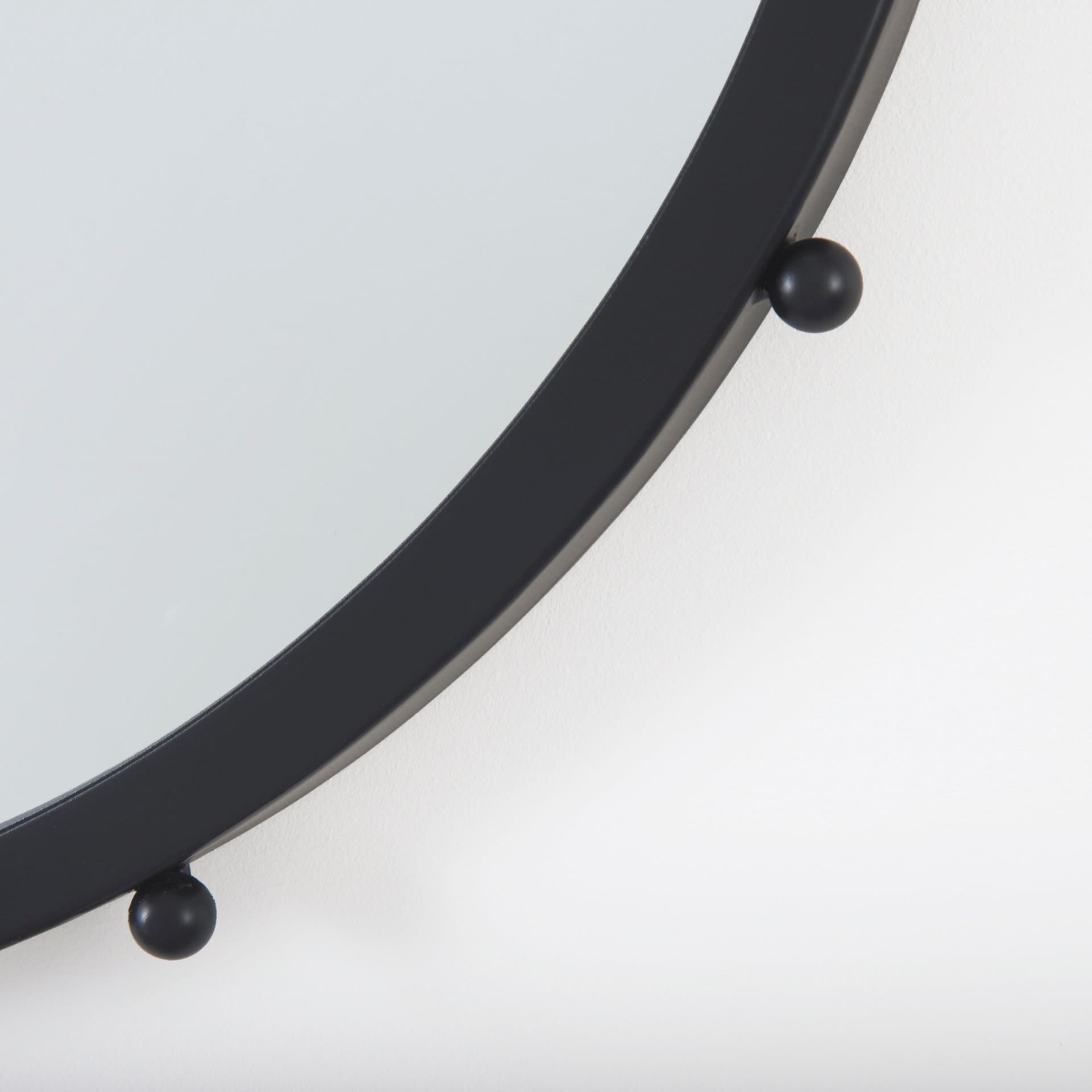 Elena I Small Black Wall Mirror — product photograph
