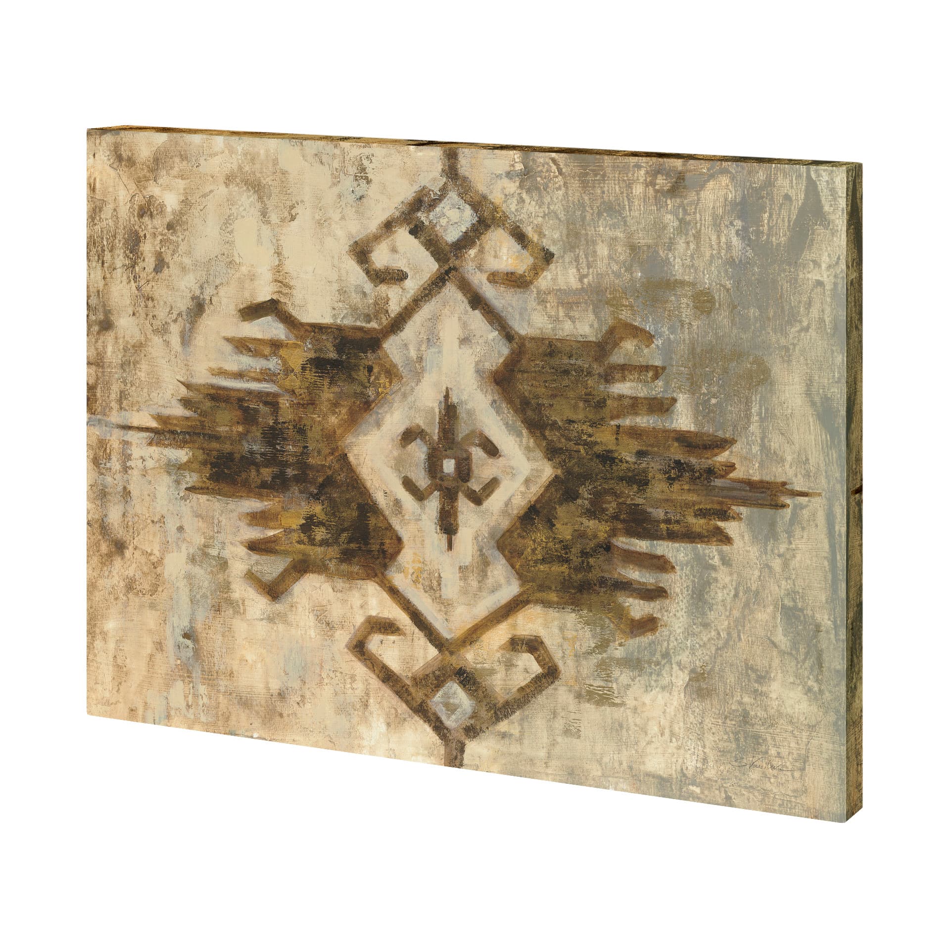 Southwest Design I by Mercana Studio a Hand Embellished Textured Canvas — product photograph