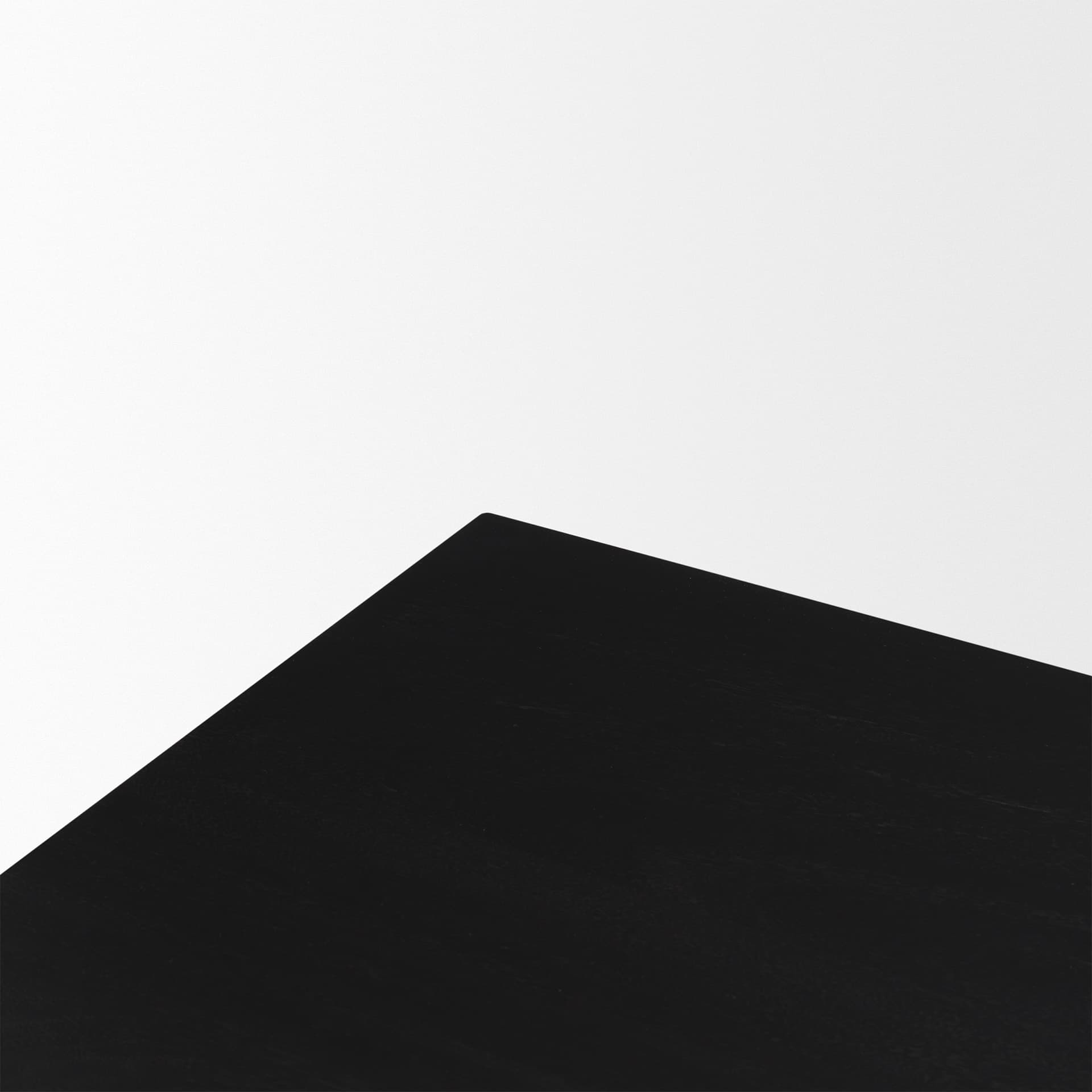 Grier 60" Black Solid Wood W/ Black Cane Office Desk — product photograph