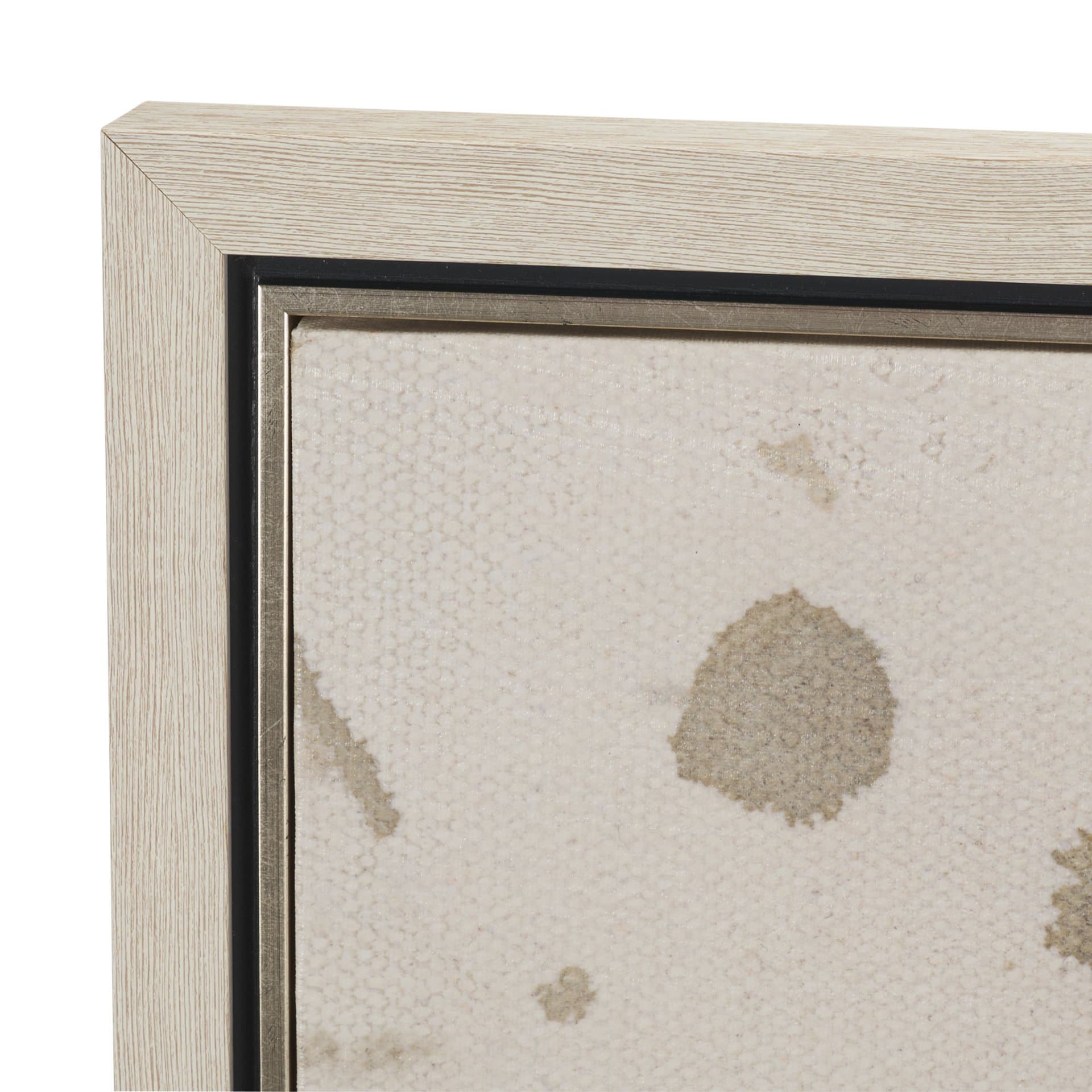 Realization by Ira Havuka Hand-Embellished Textured Framed Canvas Artwork — product photograph
