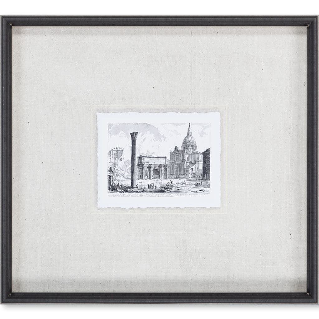 Arco de Settimo Severo (MC) by Piranesi a Framed Art Print Matted under Glass — product photograph