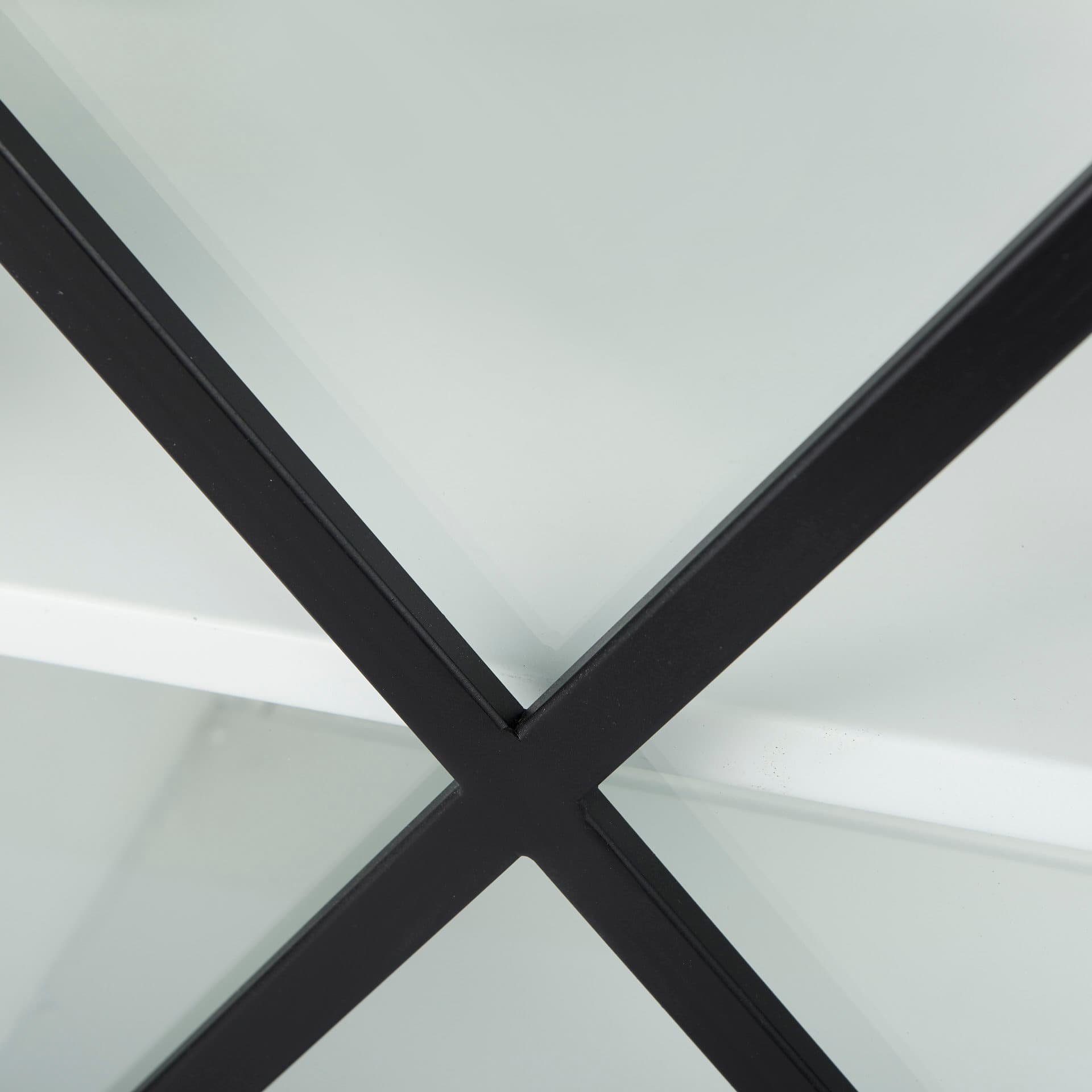 Aurelia Two Door Glass Cabinet — product photograph