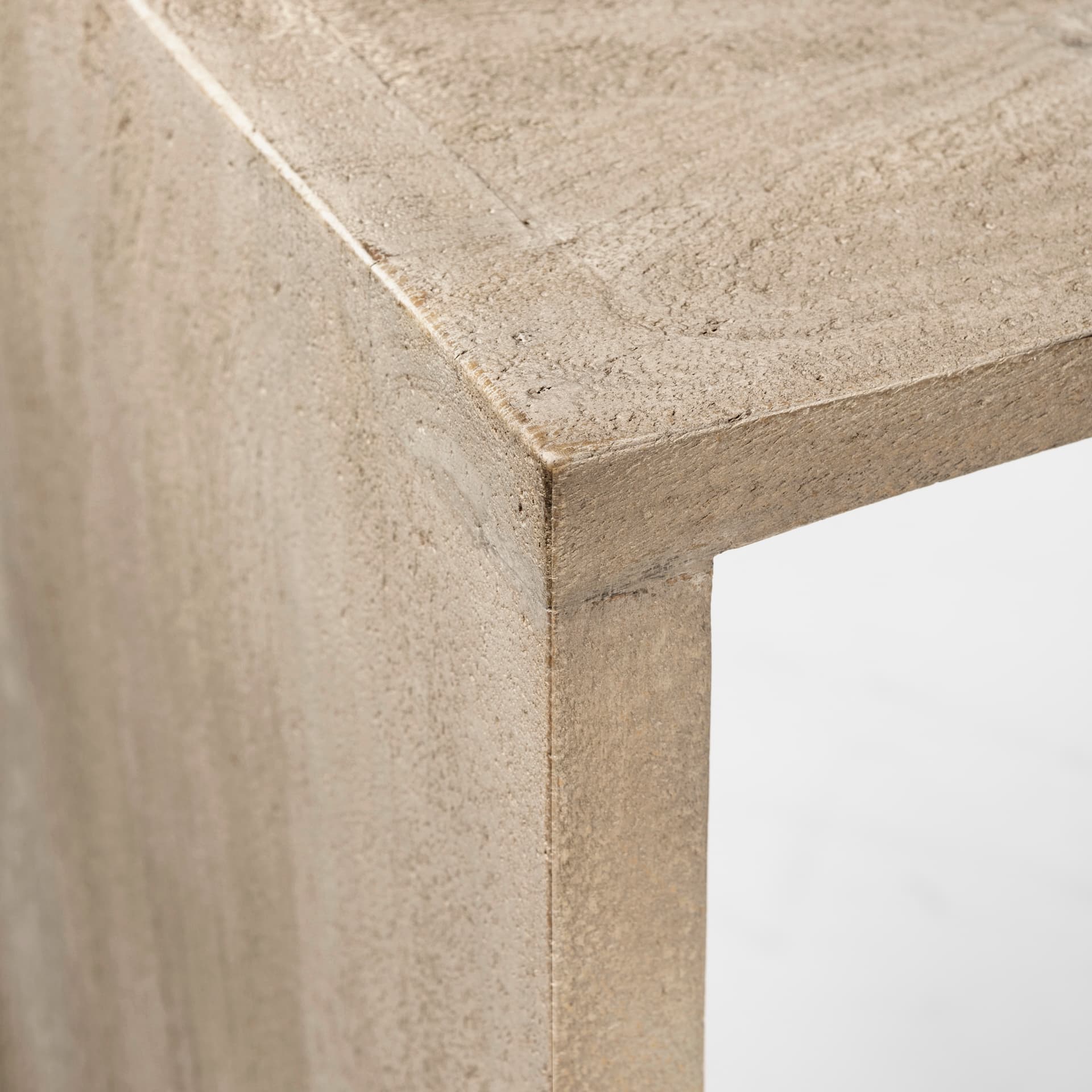 Aida Backless 30in Seat Bar Stool | Light Gray — product photograph