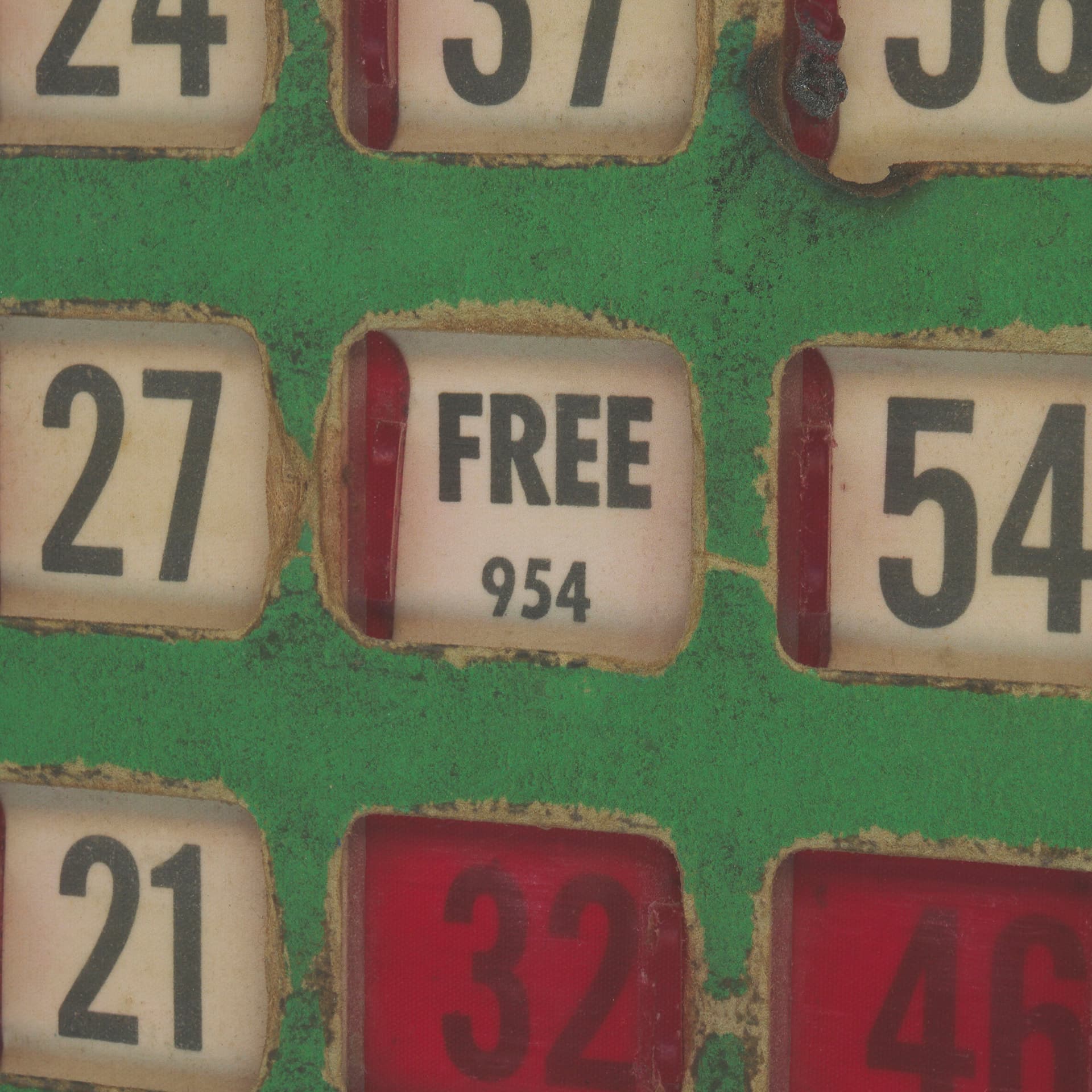 Chasing Numbers III by Zap Studio a Framed Art Print Matted under Glass — product photograph