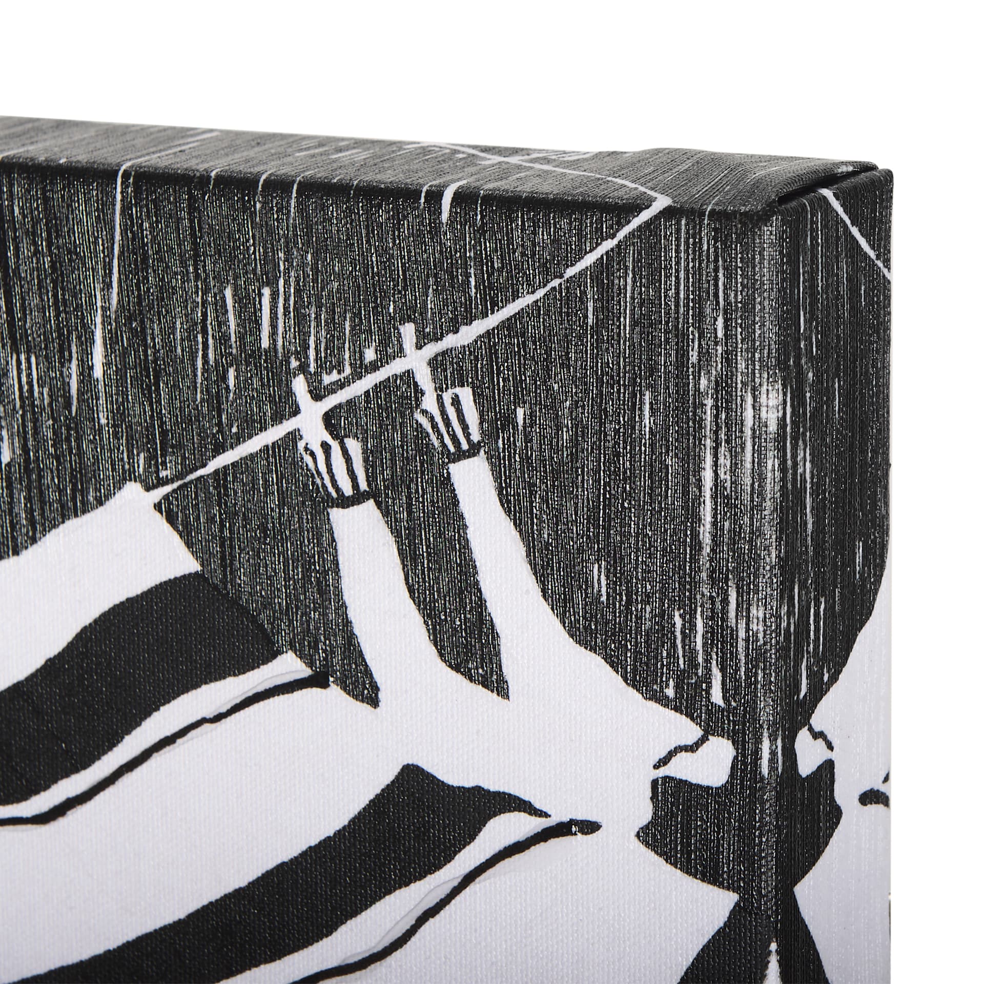 National Laundry Day by Mercana Studio a Hand Embellished Textured Canvas — product photograph
