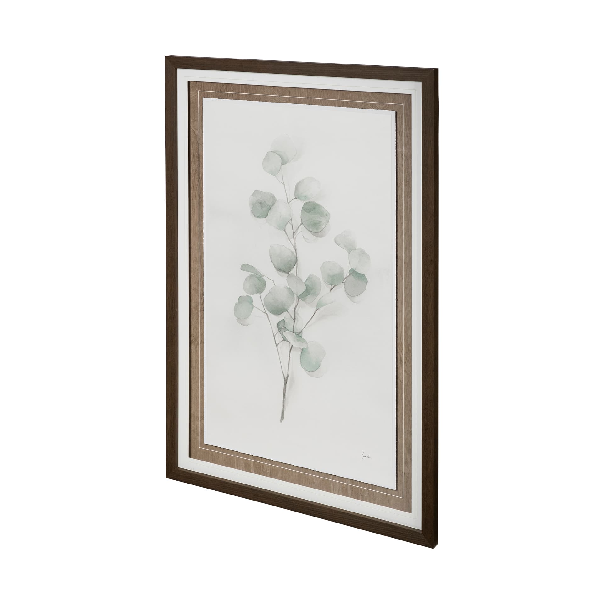 Spring Gestures II by Mercana Studio a Framed Art Print Matted under Glass — product photograph
