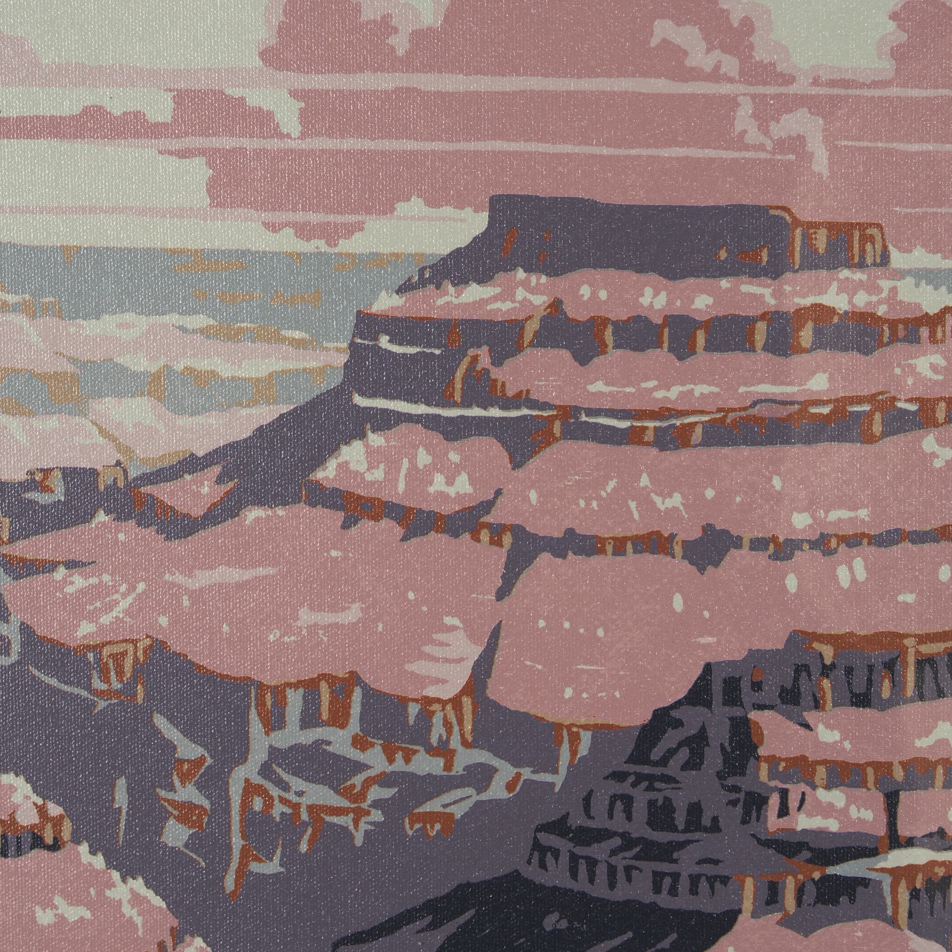 Grand Canyon National Park by The Vinatage Collection a Framed Art Print Matted under Glass — product photograph
