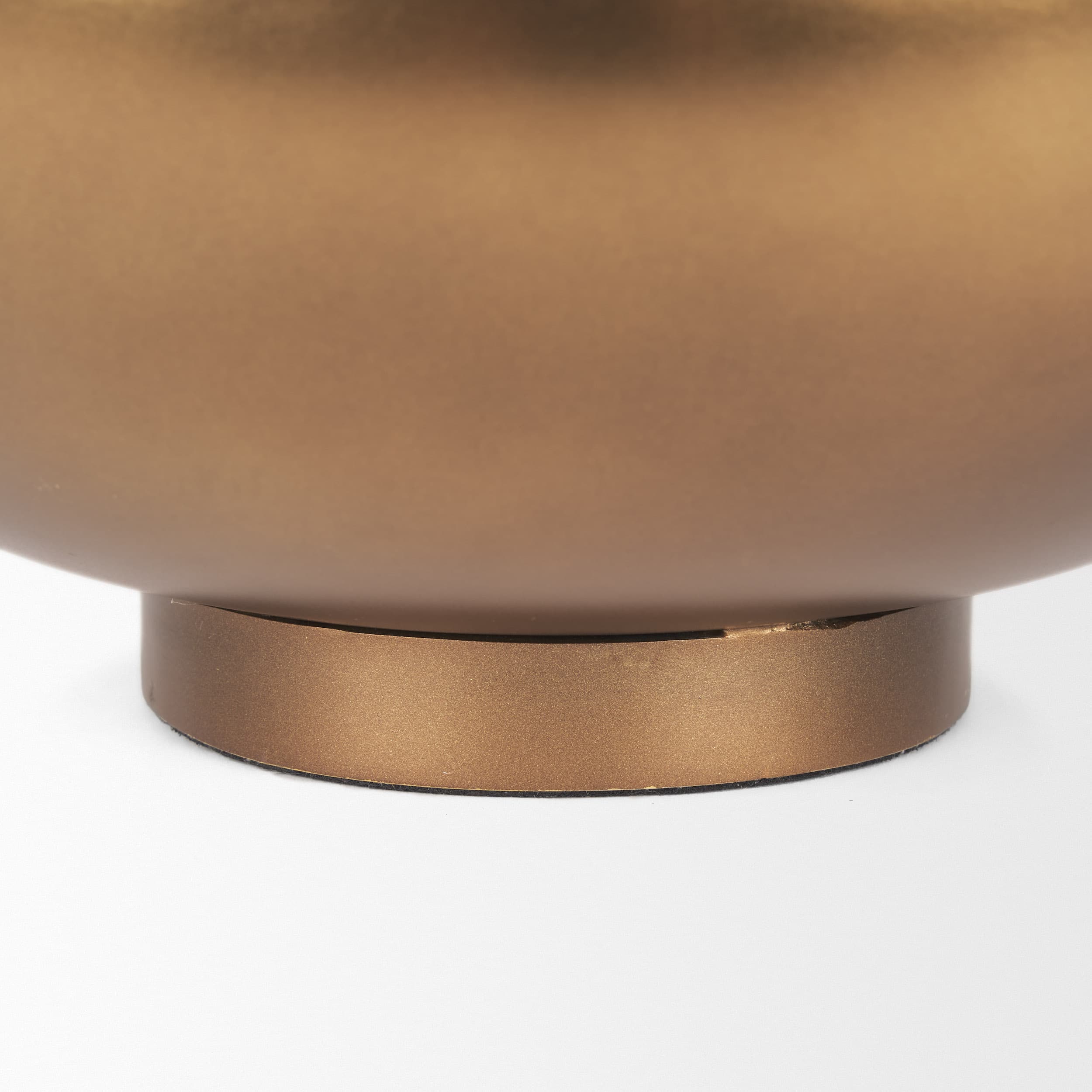 Quiana Large Gold Metal Vase — product photograph
