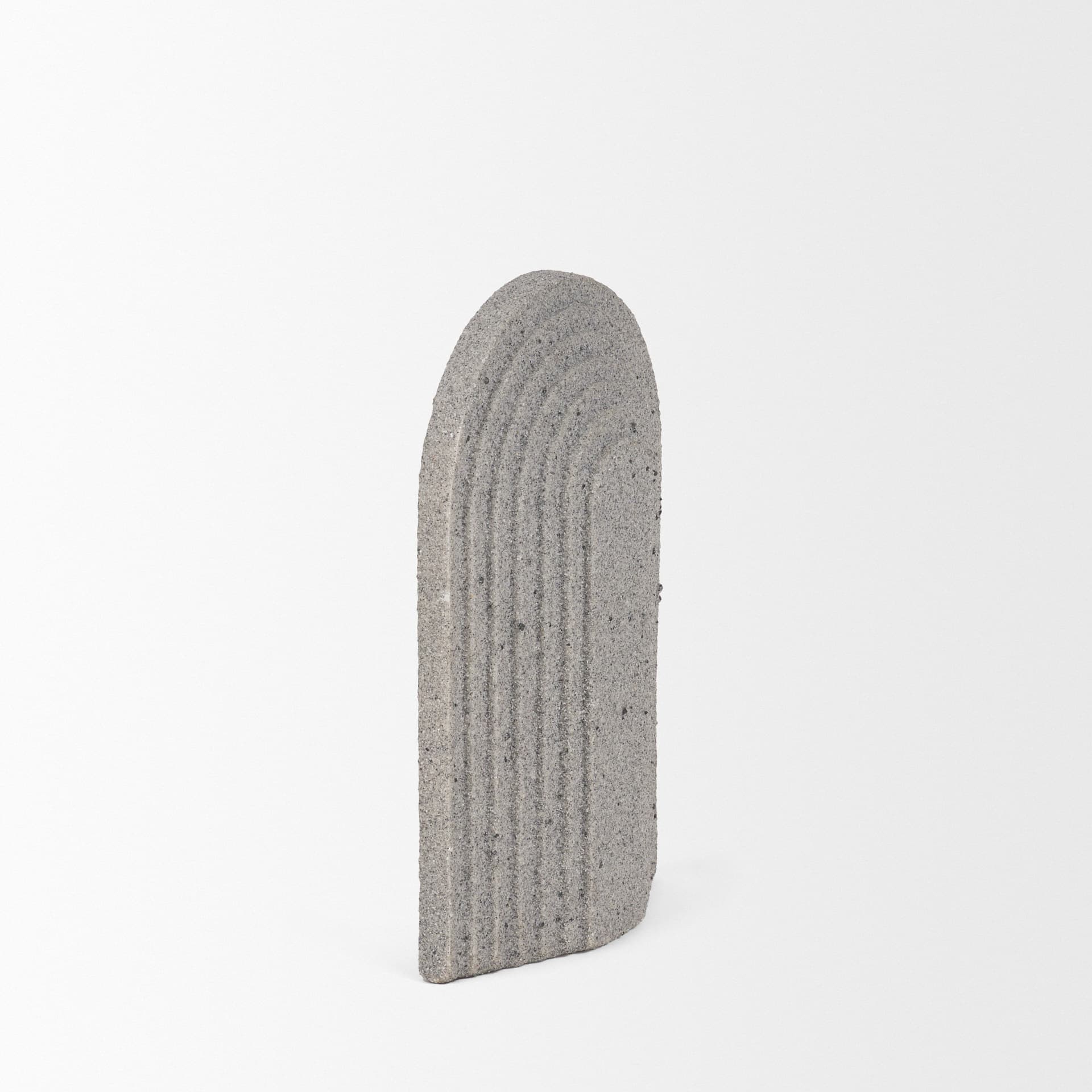 Kael Resin Textured Sandstone Decorative Object — product photograph