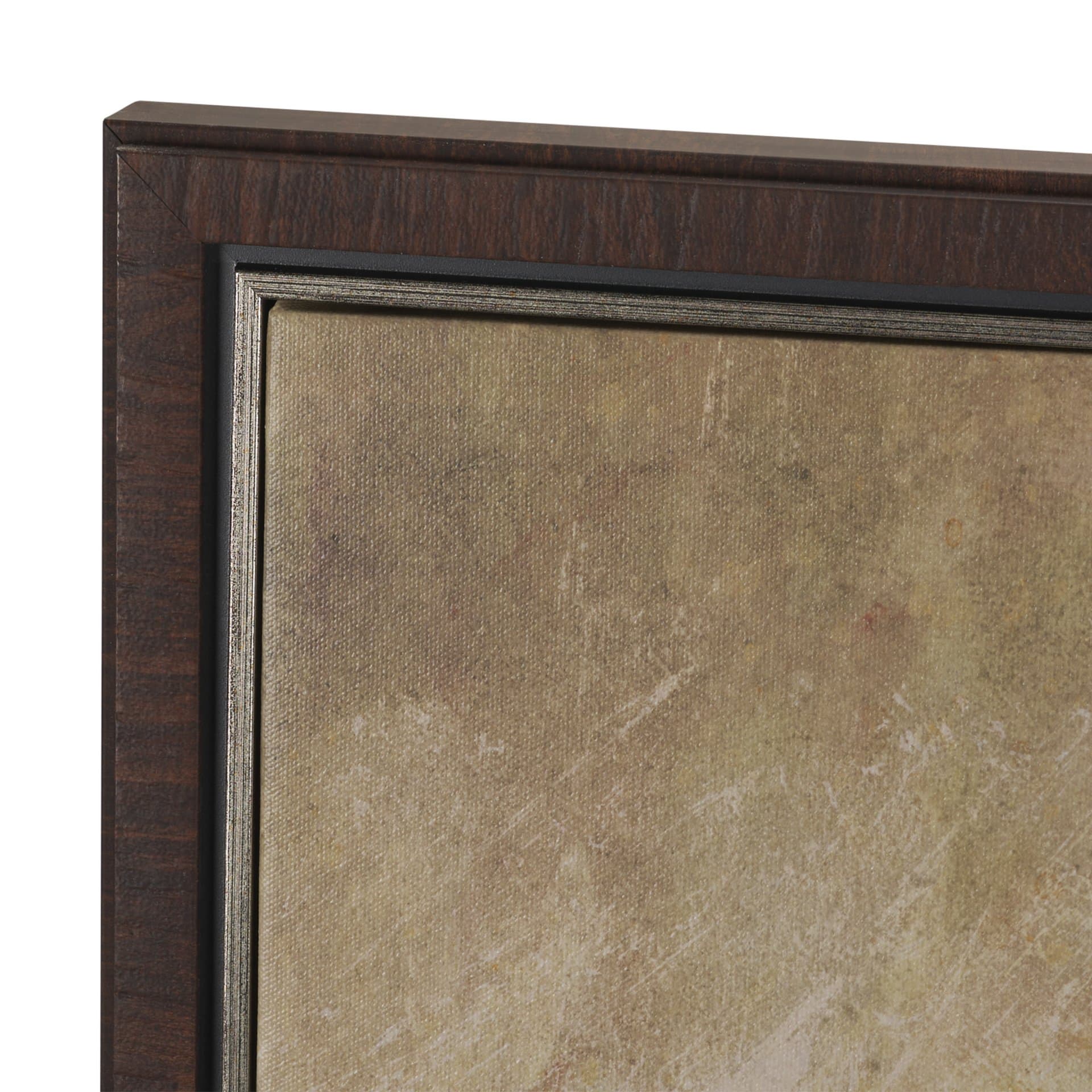Resilient Bloom by Mercana Studio Hand-Embellished Textured Framed Canvas Artwork — product photograph