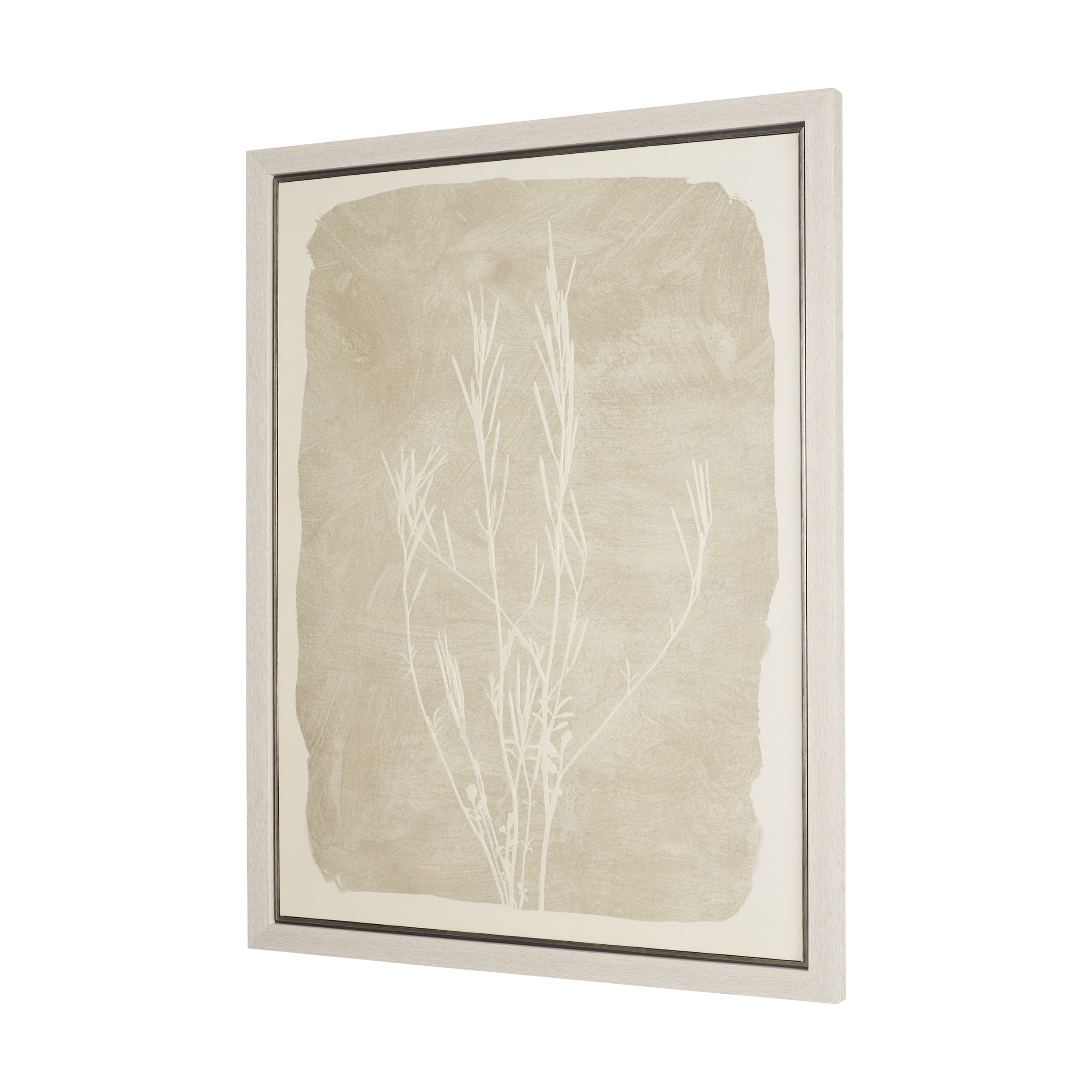 Field Study III: Remains by Mercana Studio Hand-Embellished Textured Framed Canvas Artwork — product photograph