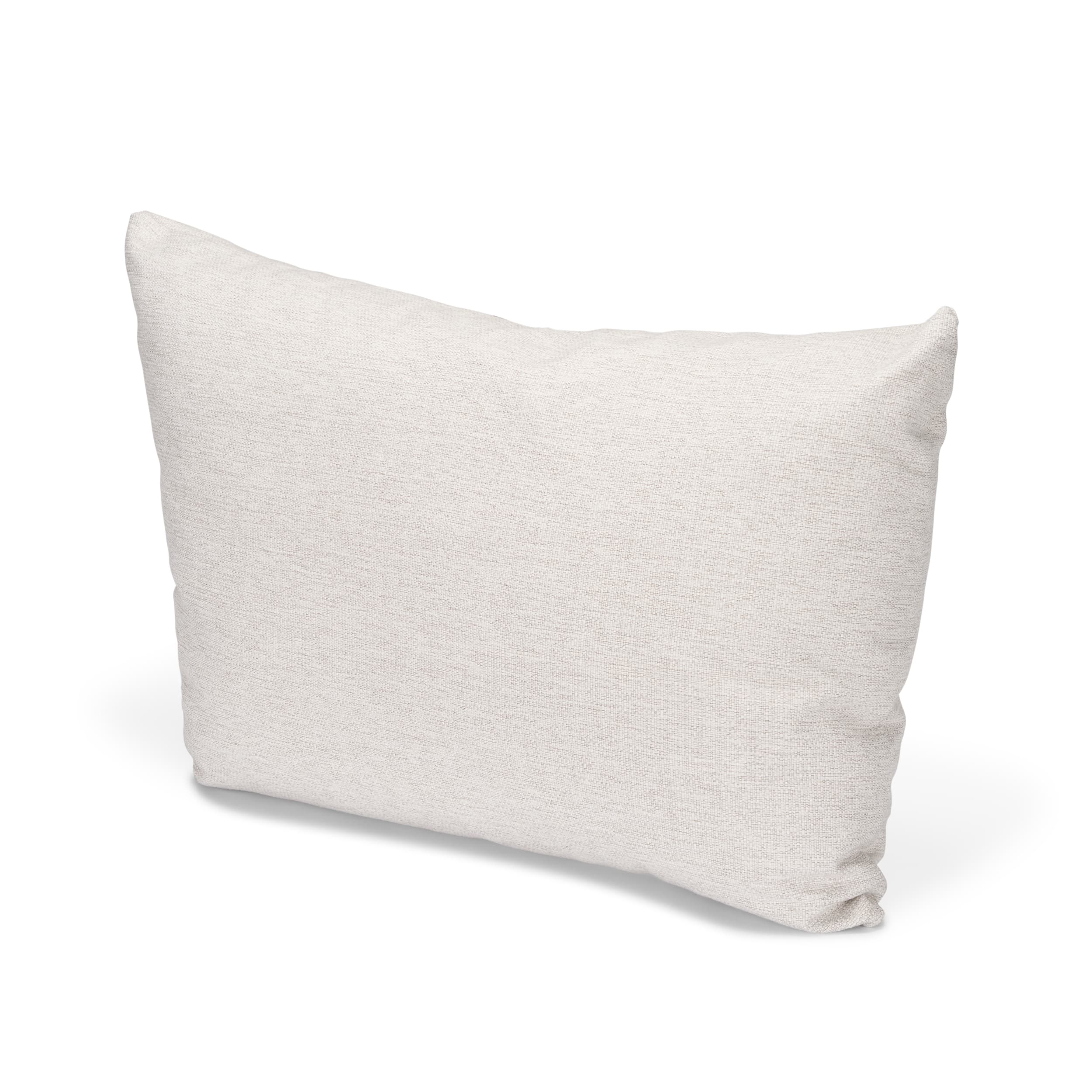 Halston Arm Pillow in Oatmeal Performance Fabric — product photograph