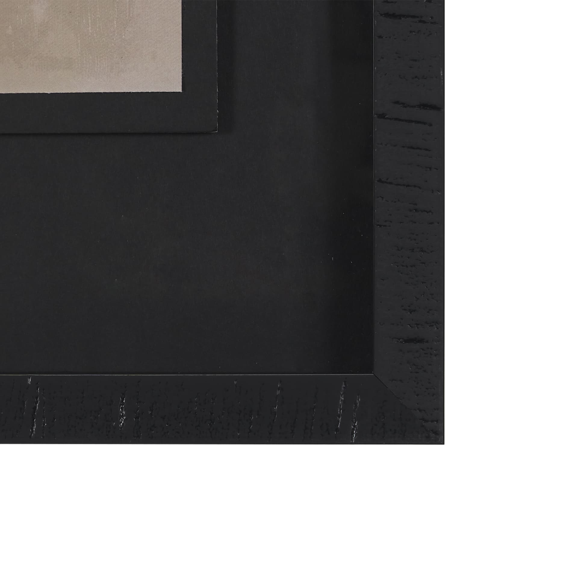 Shape Shift - Divide by Mercana Studio Hand Embellished Textured Framed Art Print Matted under Glass — product photograph