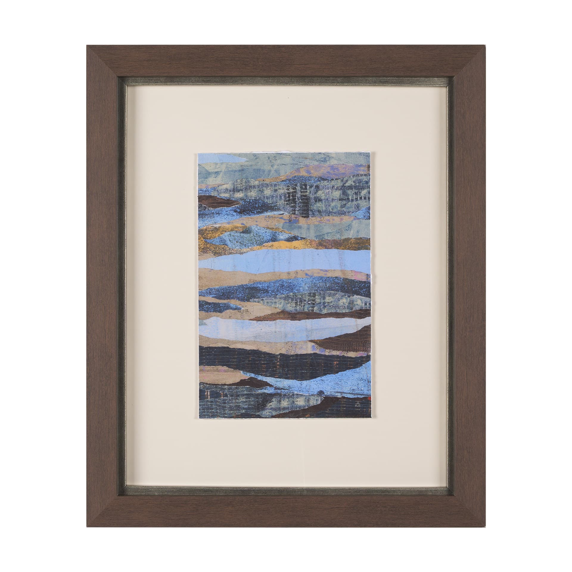 Off In The Distance I by Mercana Studio a Hand Embellished Framed Art Print Matted under Glass — product photograph