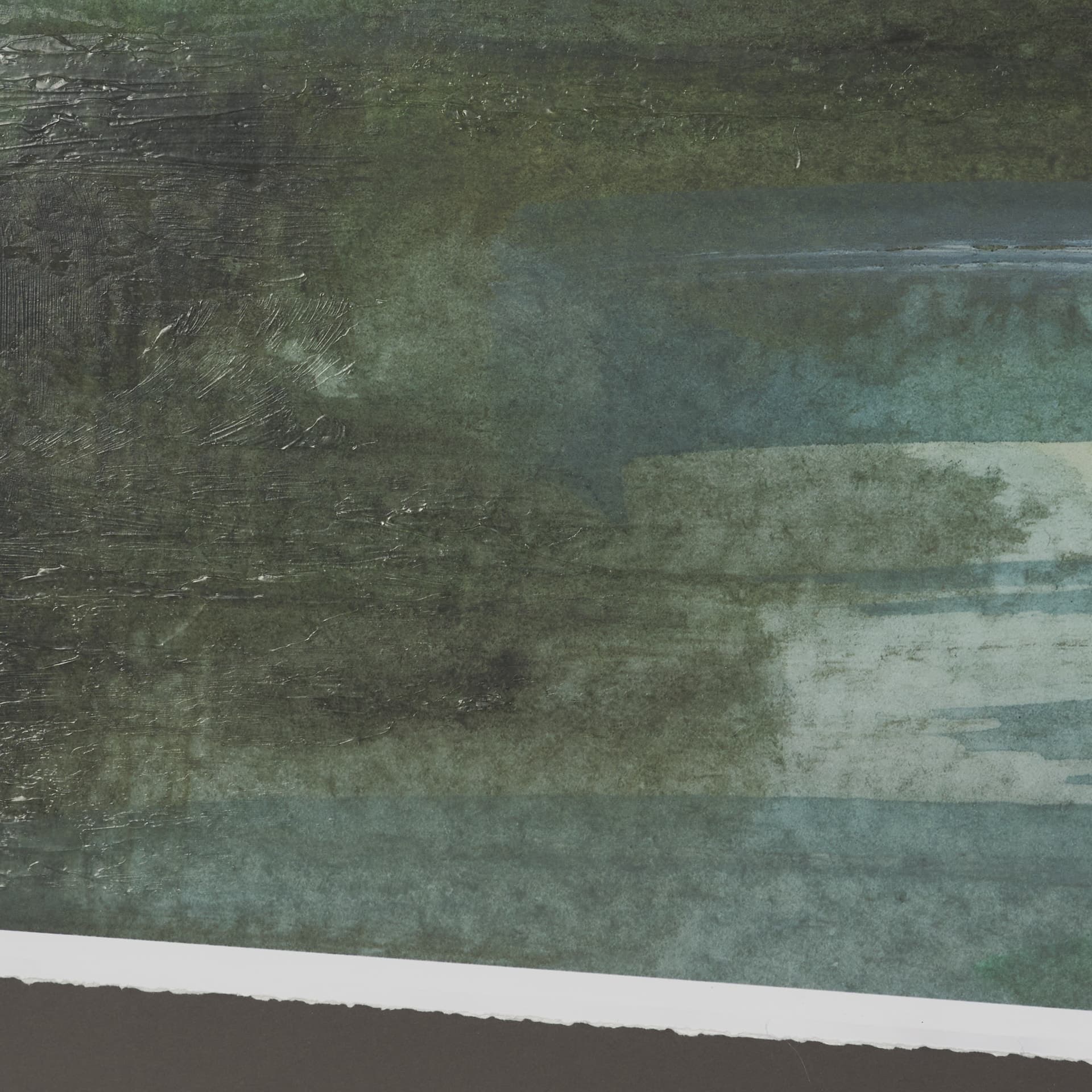 Dusks Shadow by Mercana Studio Hand Embelished Framed Artwork Matted under Glass — product photograph