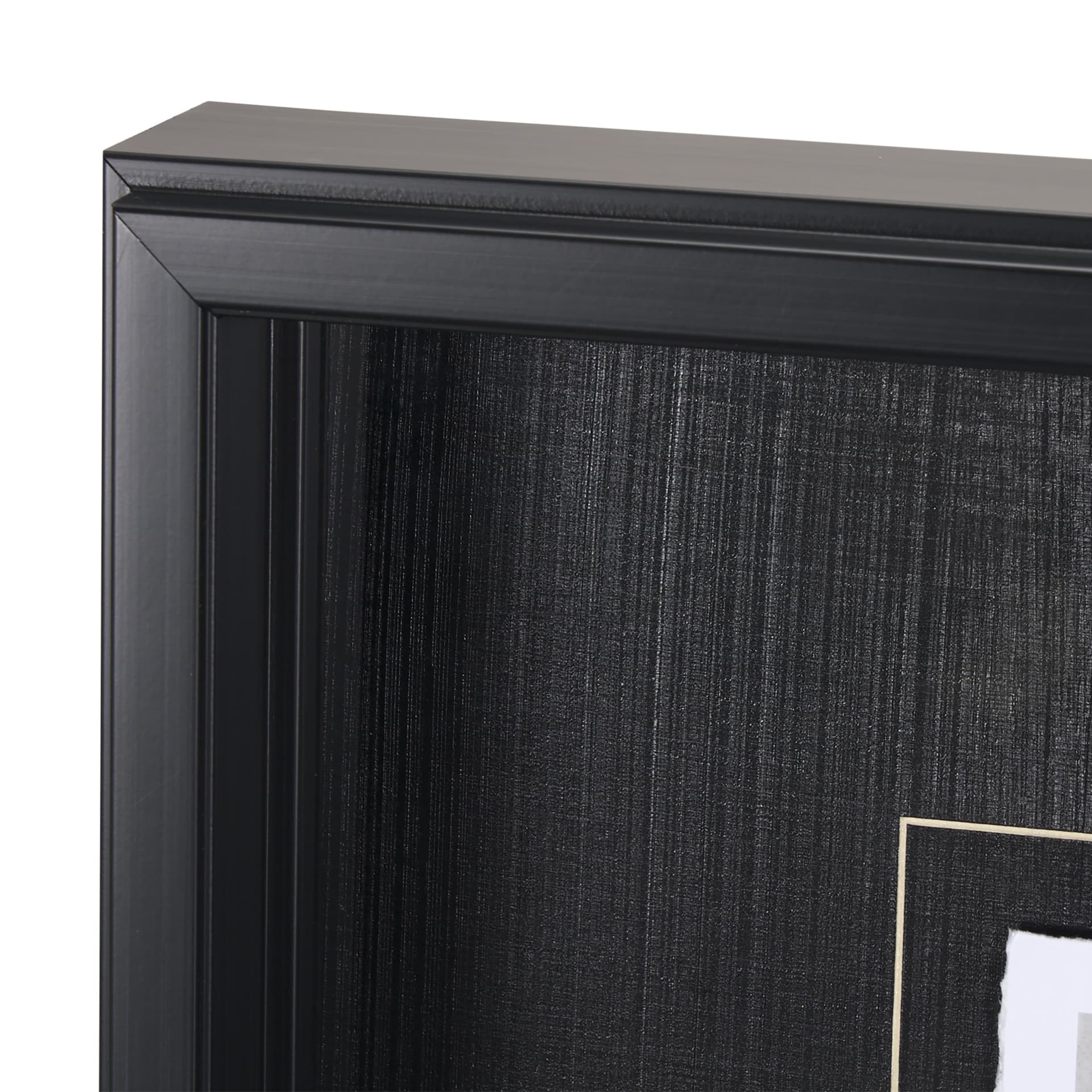 West coast chronicles I by Mercana Studio Hand Embellished Framed Art Print Matted under Glass — product photograph