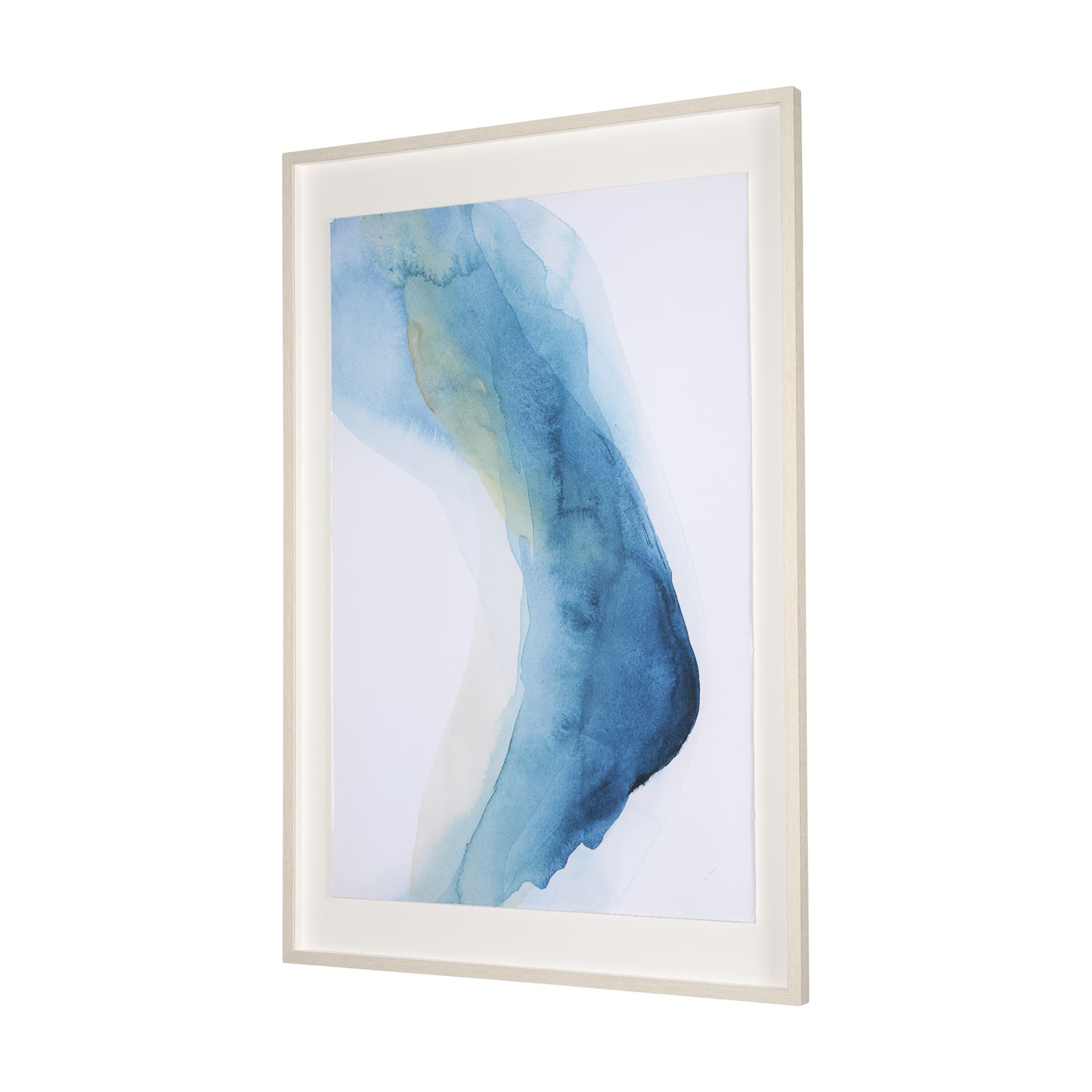 Raw Emotions II by Ira Havuka a Hand Embellished Textured Framed Art Print Matted under Glass — product photograph