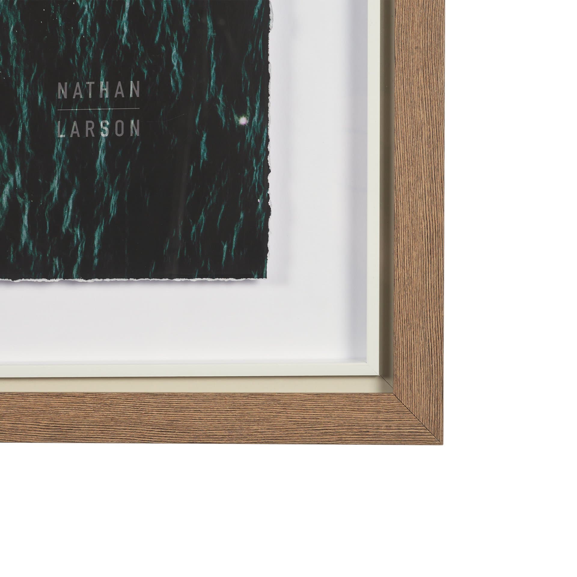 Move Gently II by Nathan Larson a Hand Embellished Framed Photo Art Print Matted under Glass — product photograph