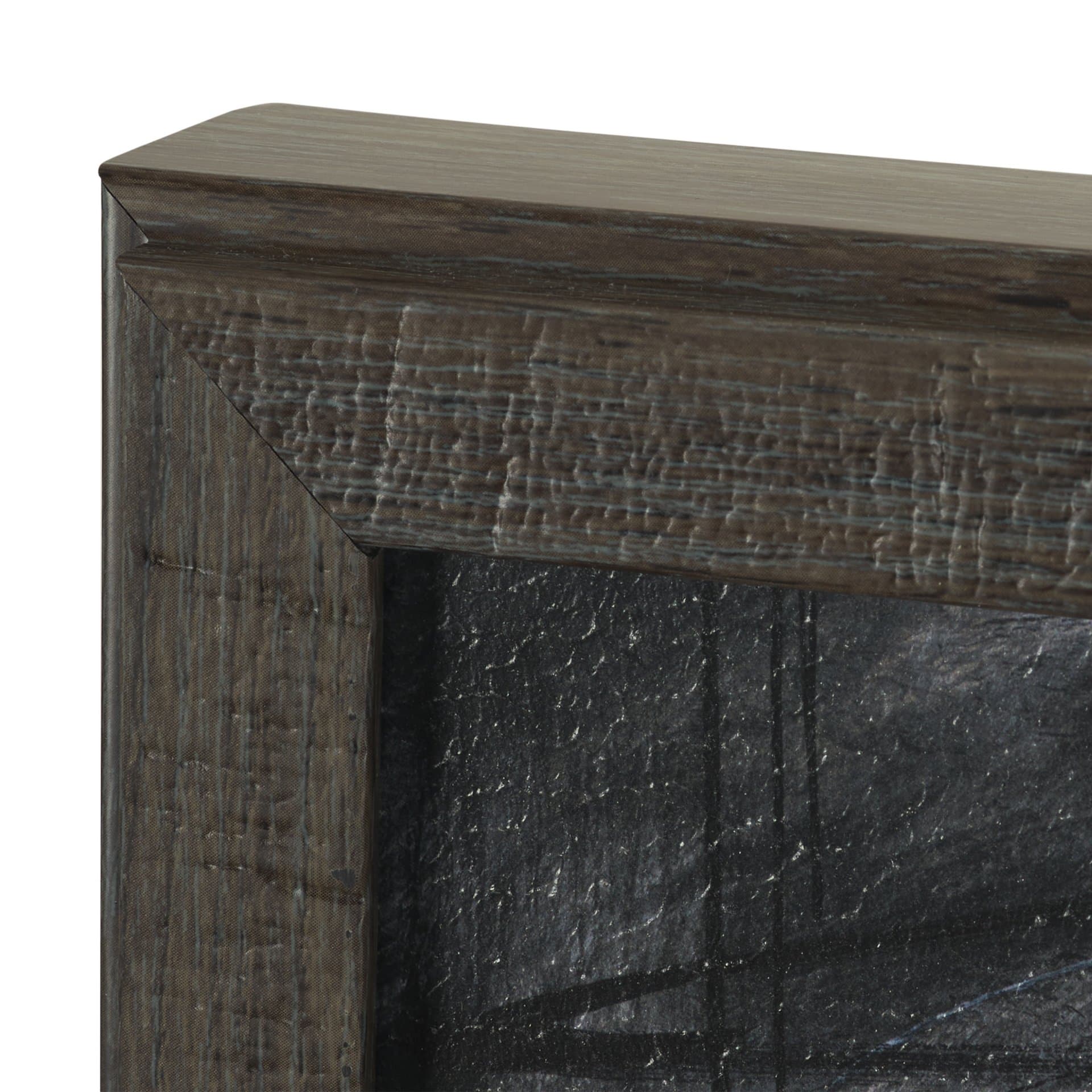 Community 2D by Mercana Studio Hand-Embellished Textured Framed Artwork Matted — product photograph