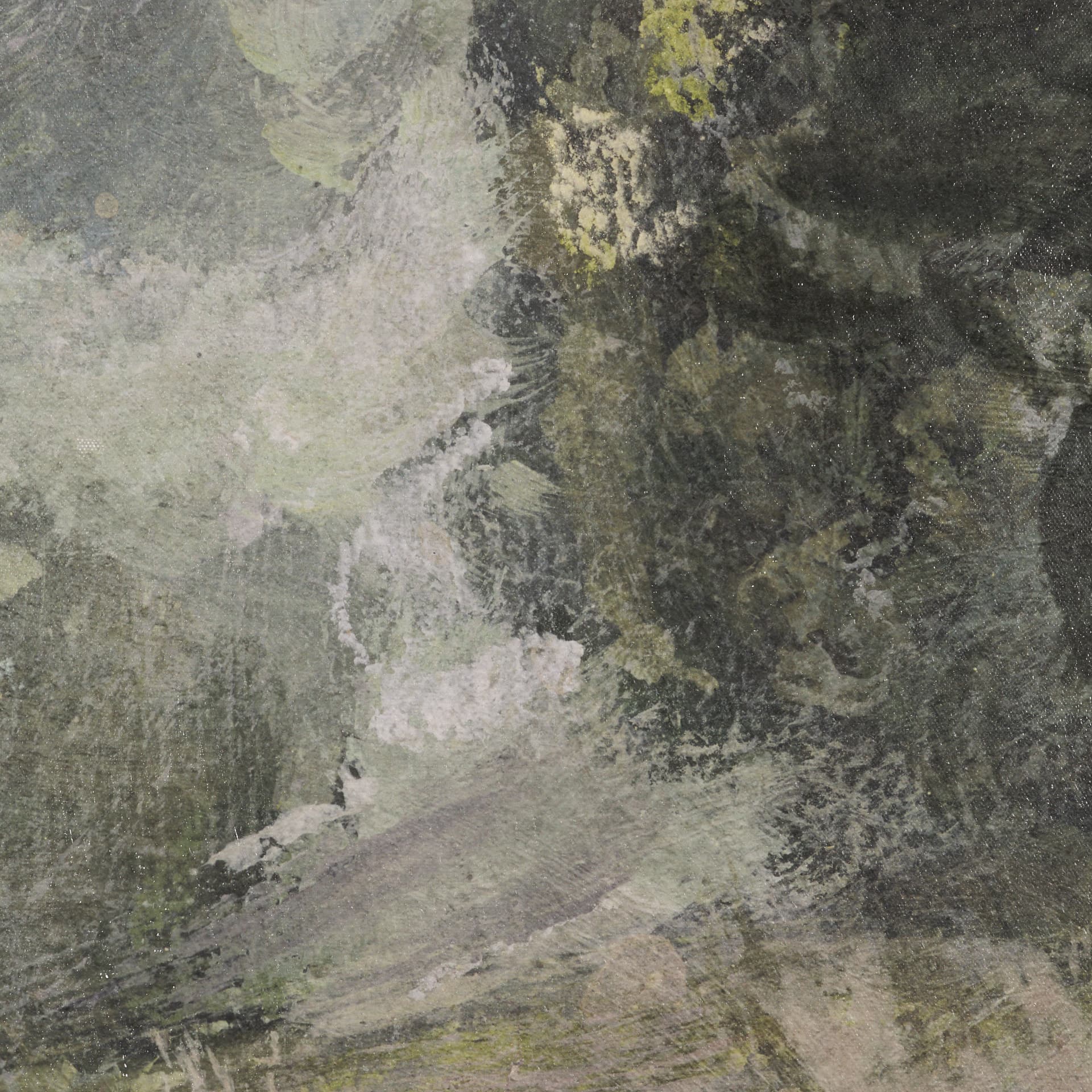 Silent Forest I by Mercana Studio Hand-Embellished Textured Framed Canvas Artwork — product photograph