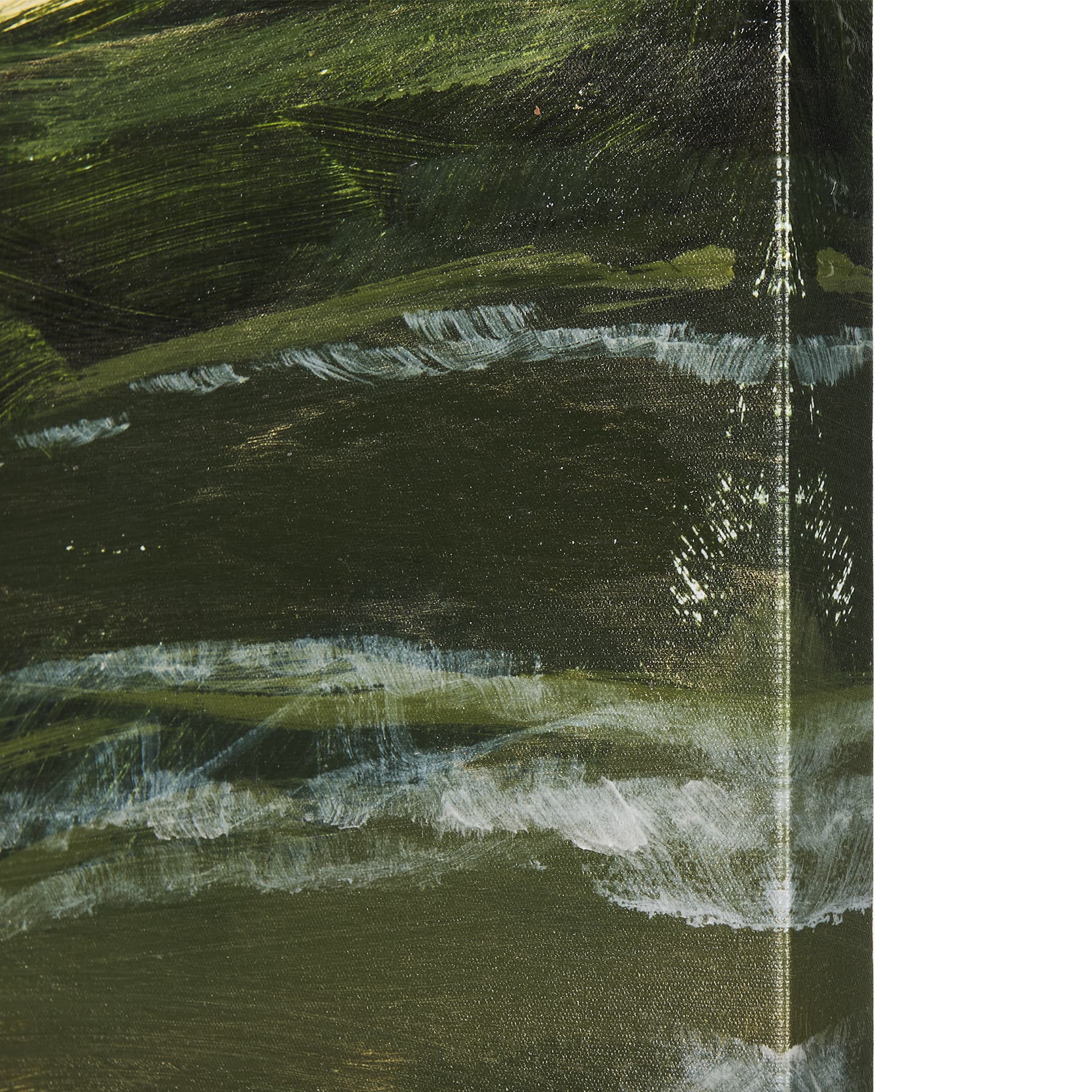 Sunrise Valley I by Mercana Studio a Hand Embellished Textured Canvas — product photograph