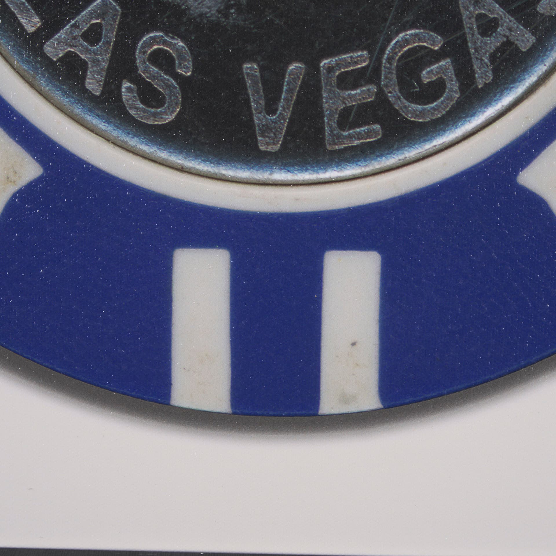 Casino 50 Dollar Vegas Poker Chip By Zap Studio Framed Art Photograph Print under Glass — product photograph