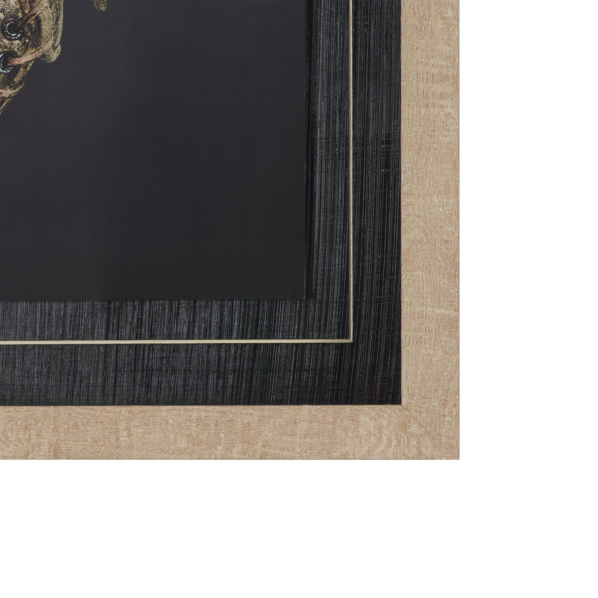 Double Play V by Mercana Studio Textured Framed Art Print Matted under Glass — product photograph