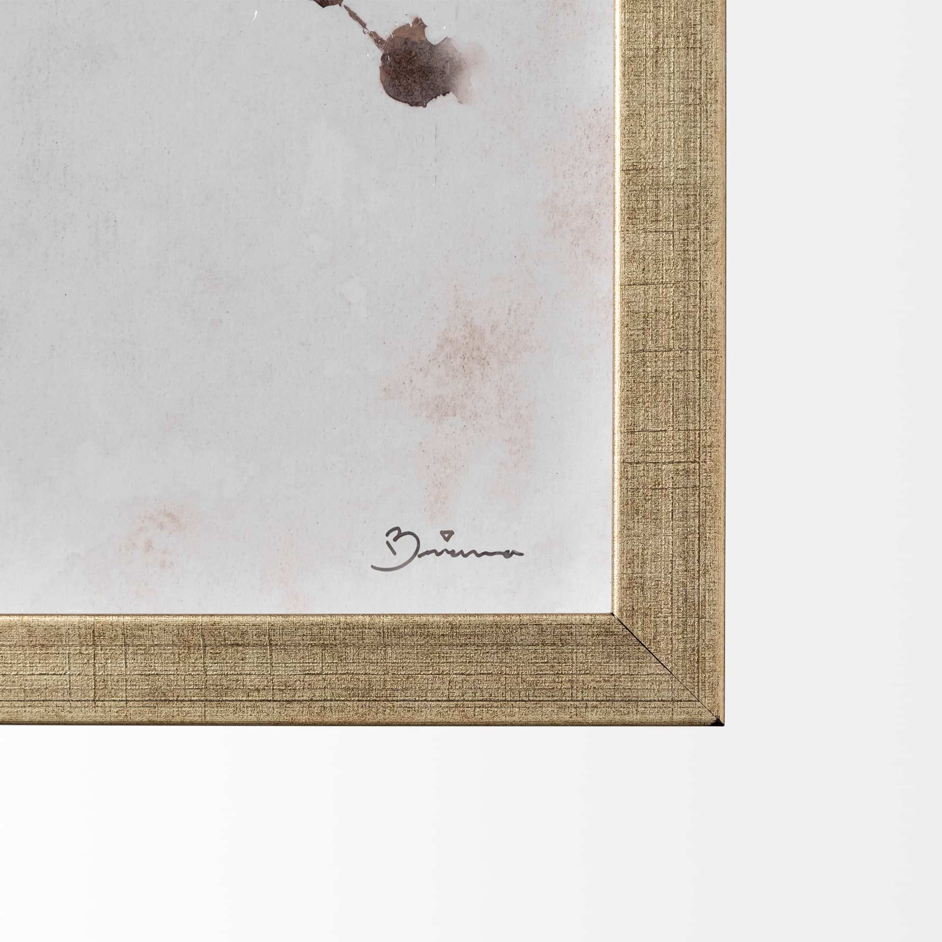 Icarus I by Mercana Studio a Hand Embellished Textured Framed Art Print Matted under Glass — product photograph