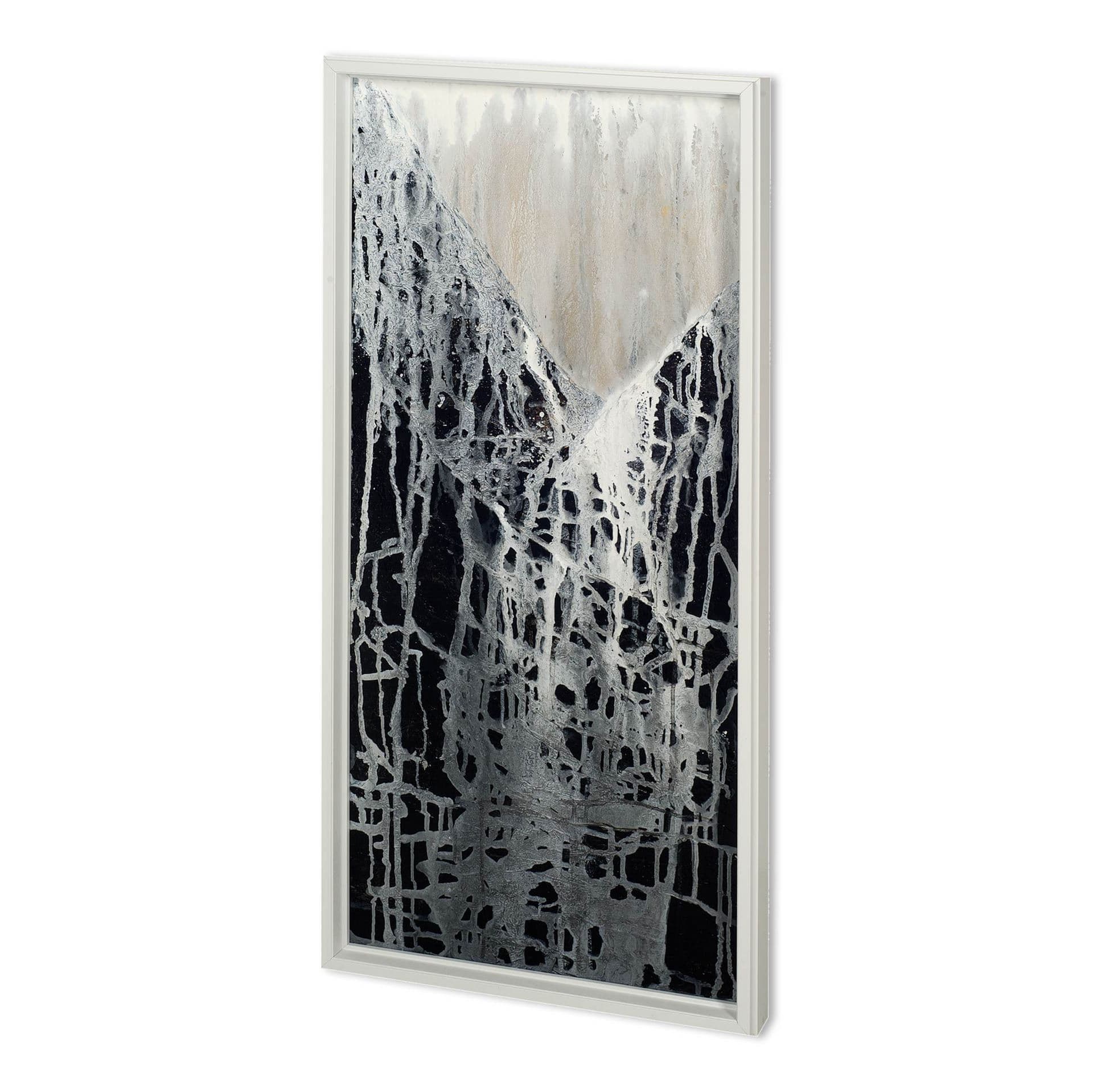 Winter Mountain II by Studio M a handmade Original Framed Artwork — product photograph