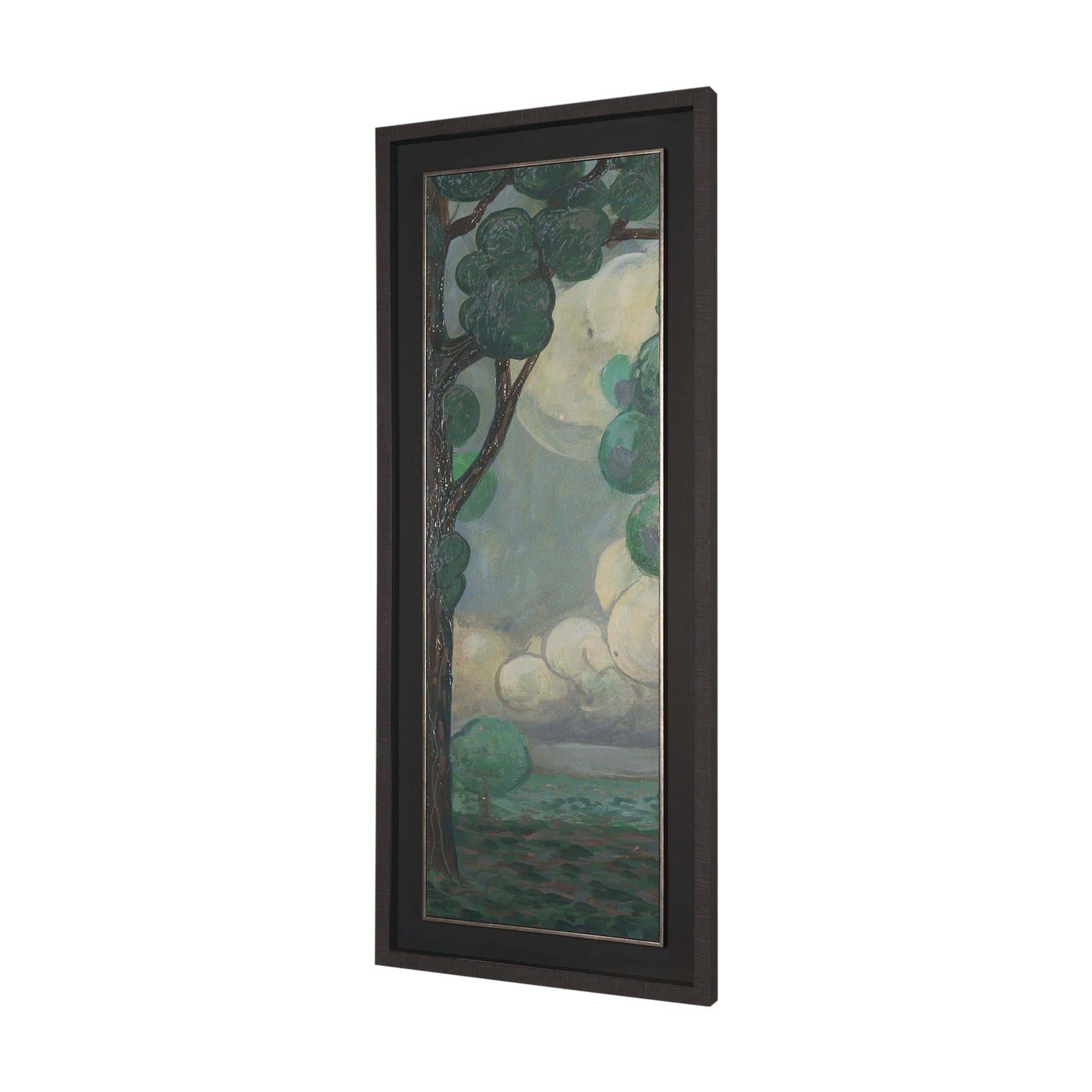 Majestic Garden III by Mercana Studio a Hand Embellished Framed Art Print under Glass — product photograph